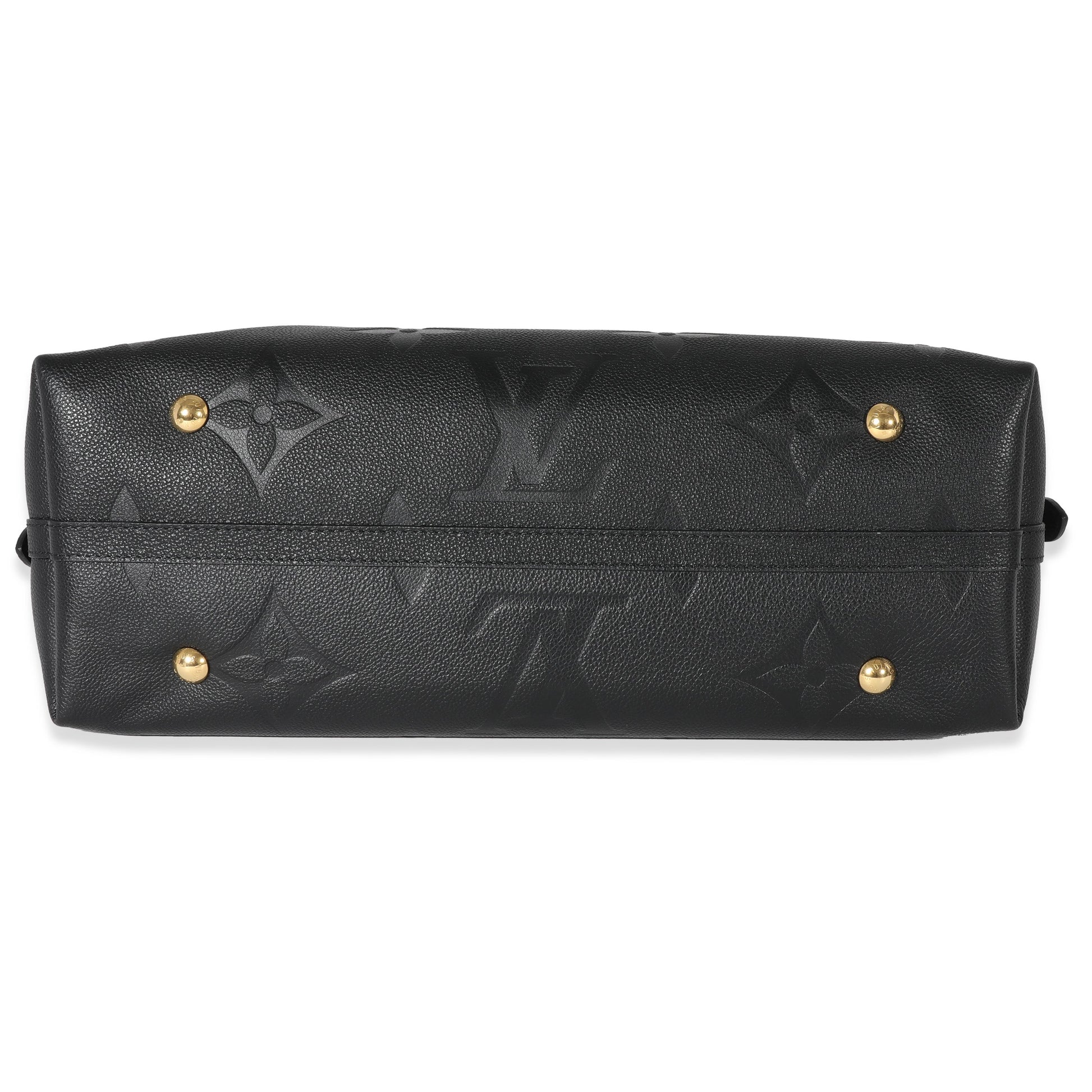 Louis Vuitton Black Empreinte Monogram CarryAll MM