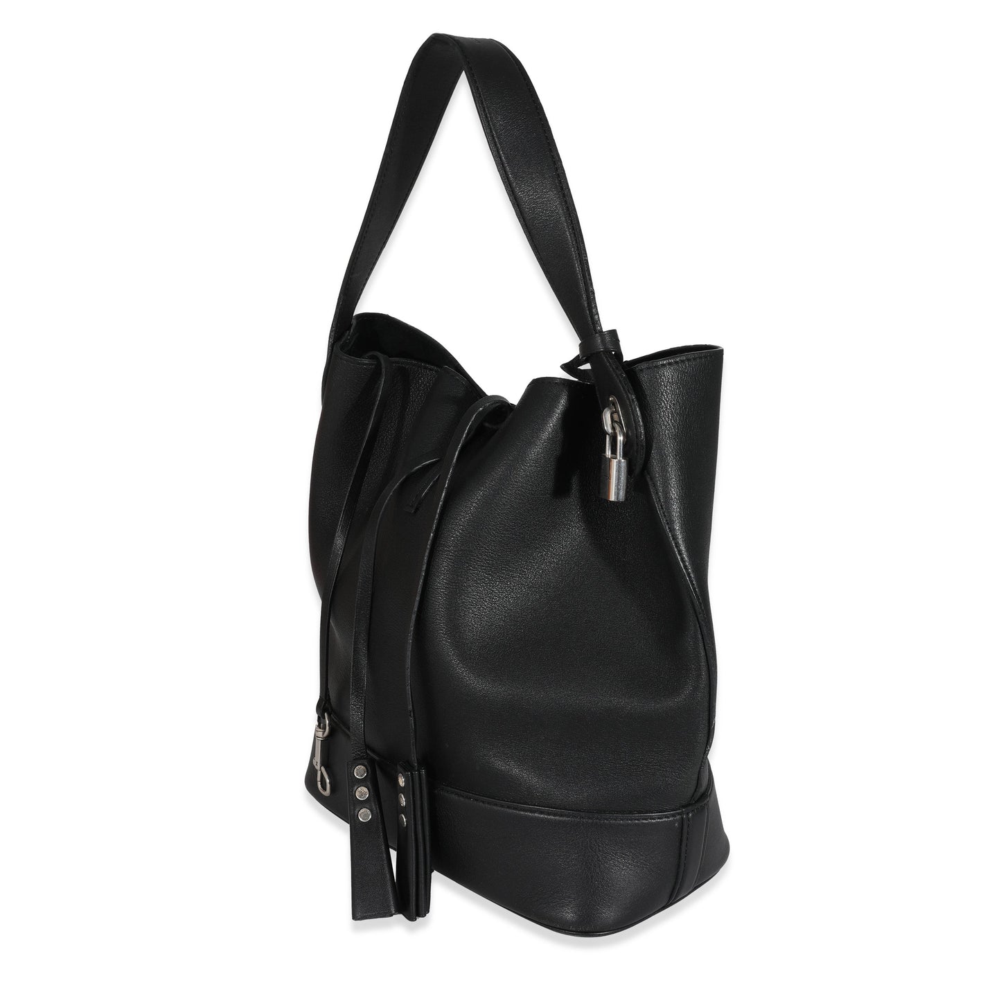Louis Vuitton Black Leather Cuir Nuance GM