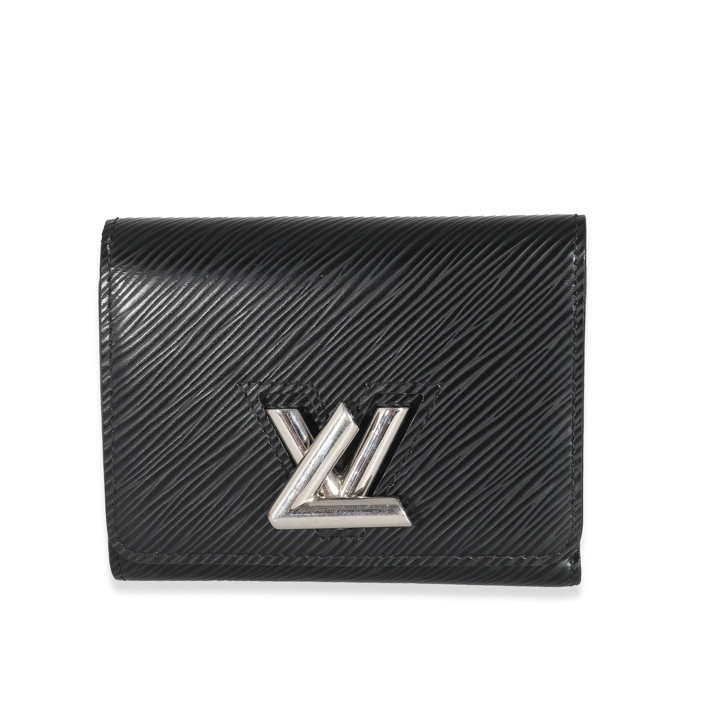 Louis Vuitton  Black Epi Twist Compact Wallet