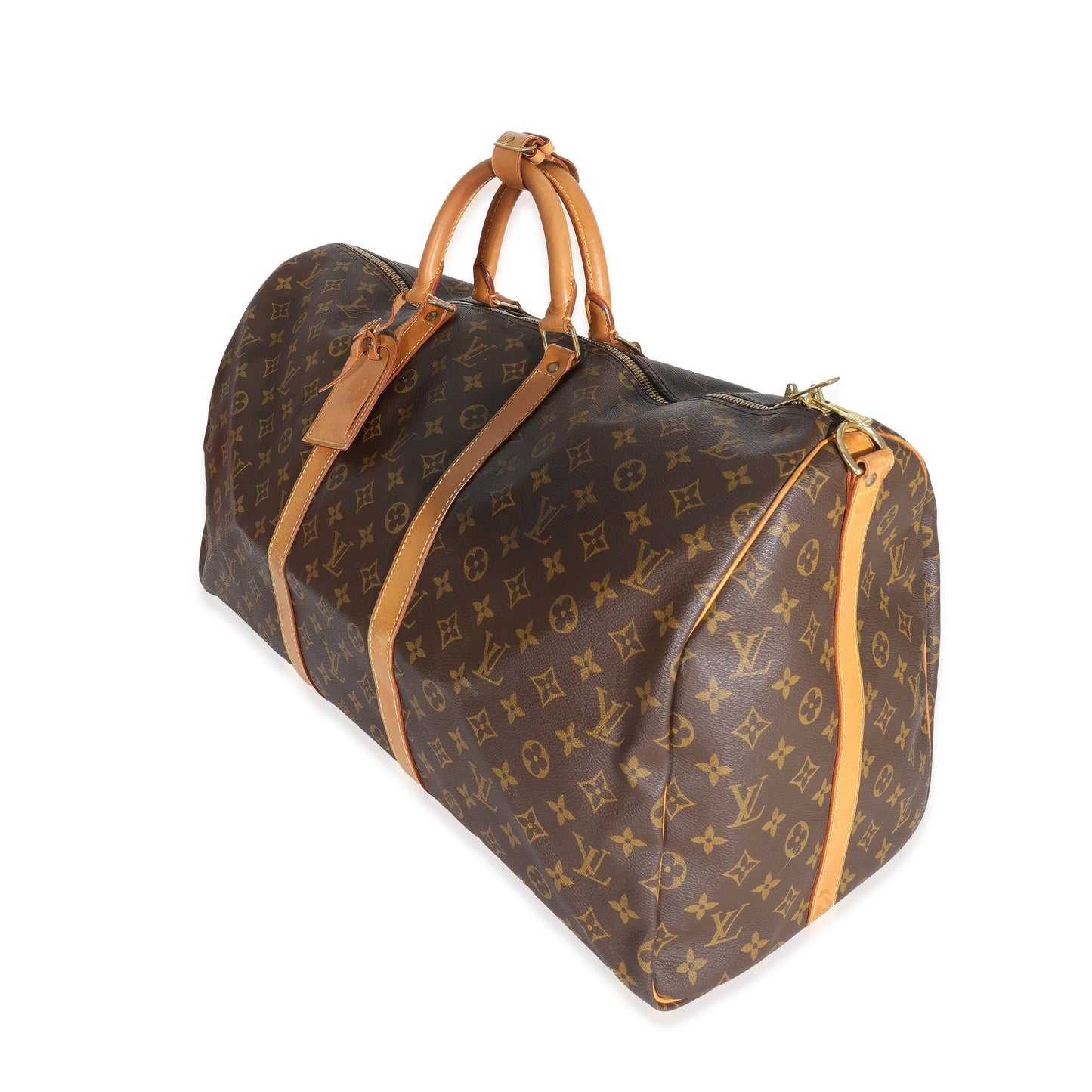 Louis Vuitton  Vintage Monogram Canvas Keepall BandouliÃ¨re 55