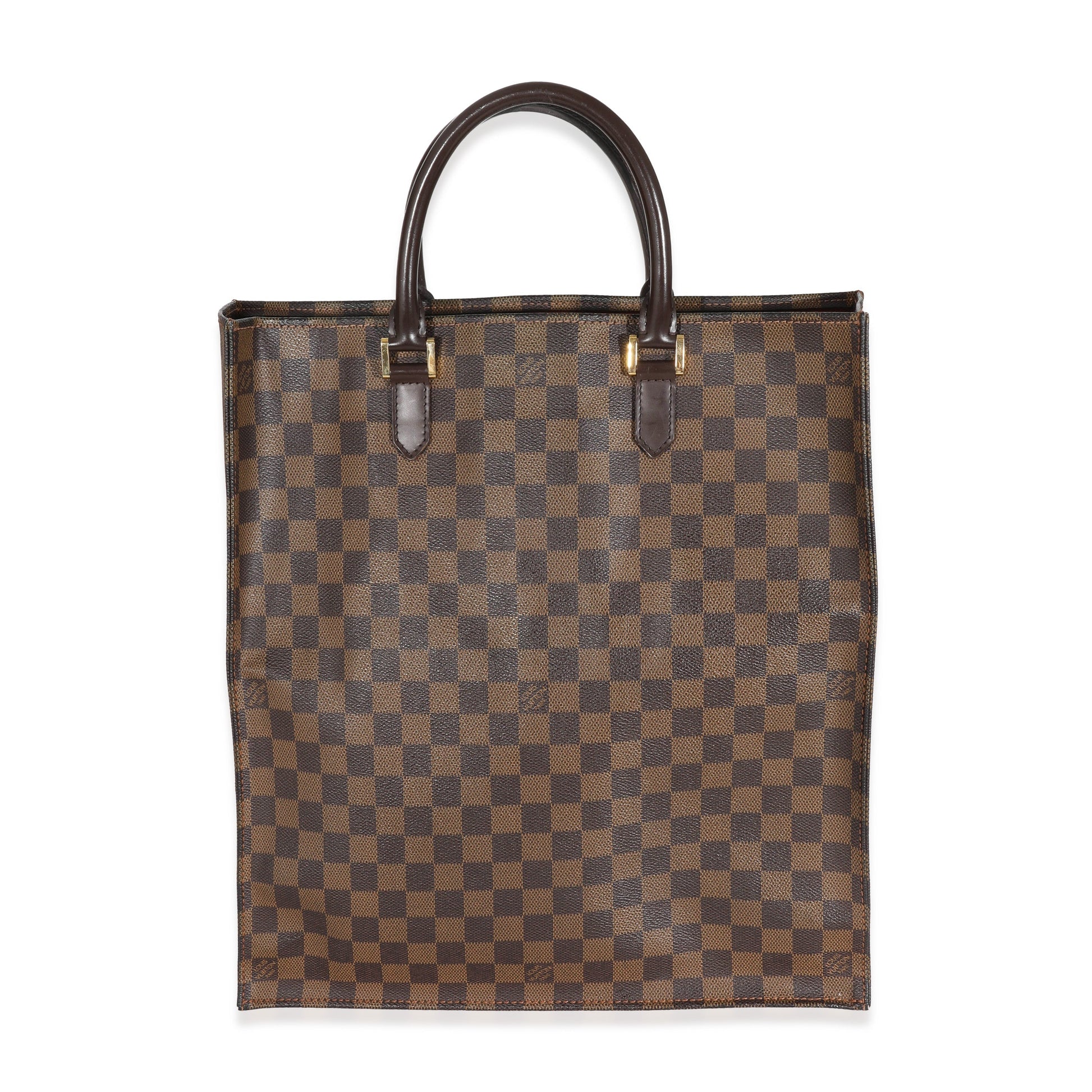 Louis Vuitton Damier Ebene Canvas Sac Plat