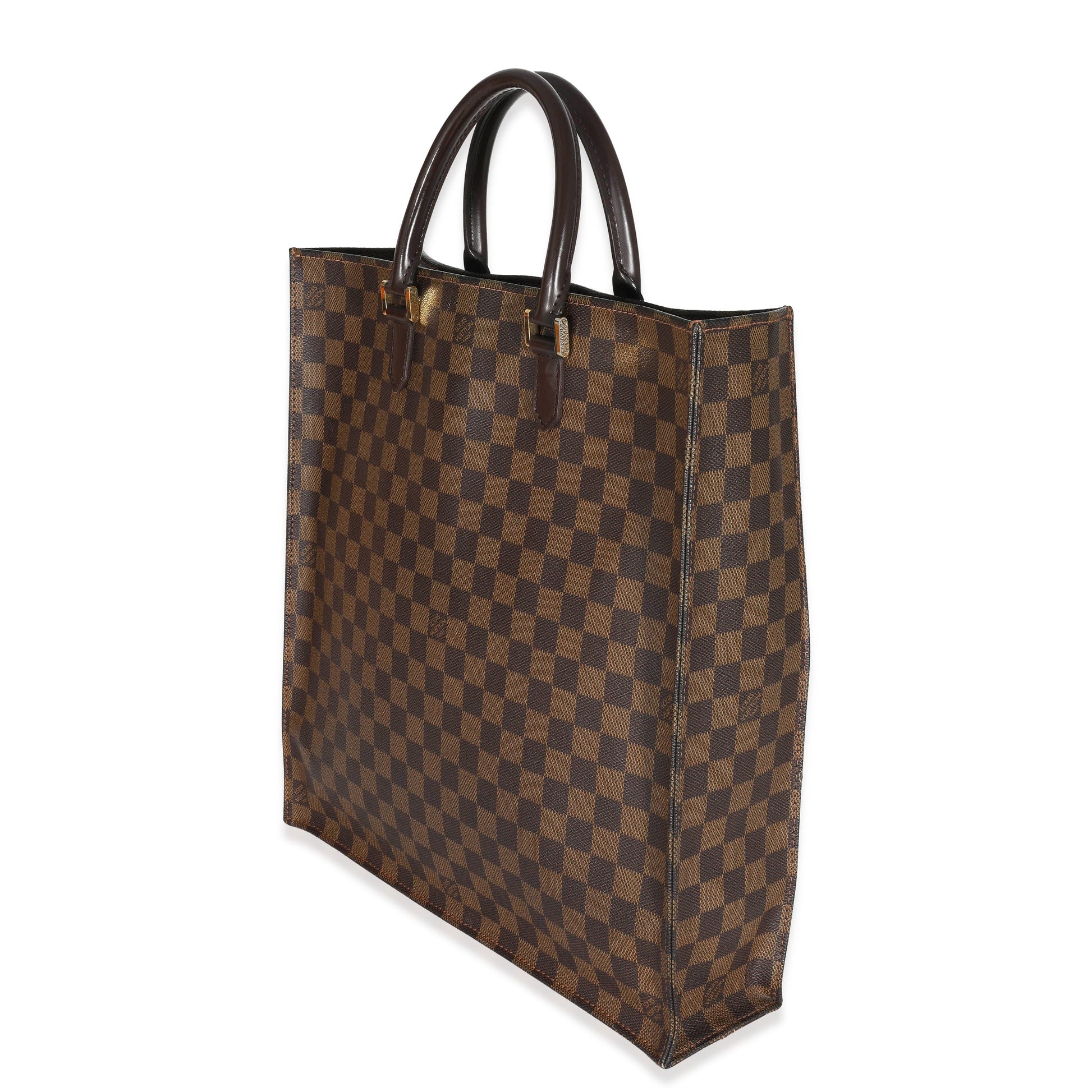 Louis Vuitton Damier Ebene Canvas Sac Plat