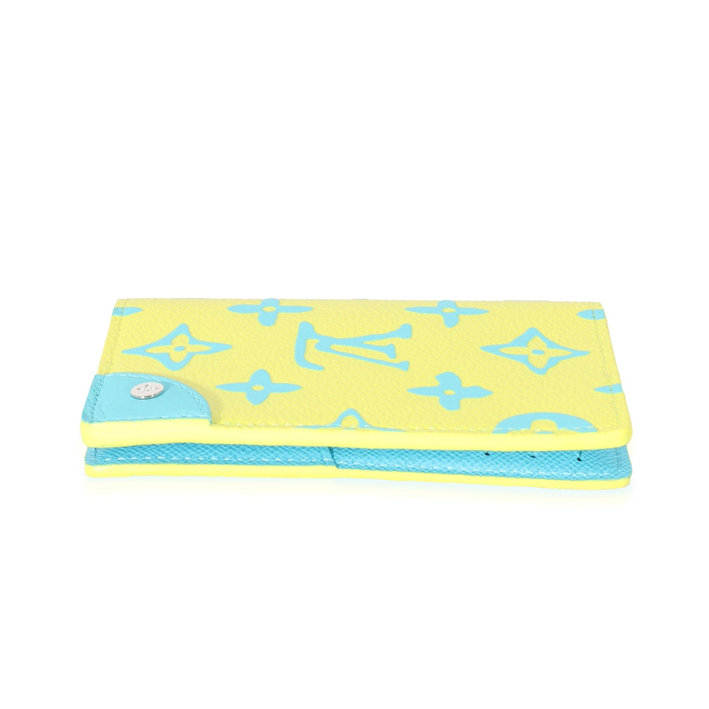 Louis Vuitton Lime Monogram Playground Canvas Pocket Organizer