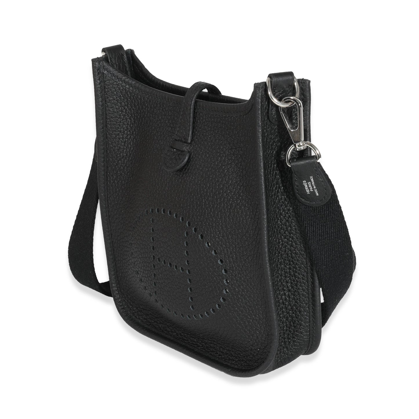 Luxury Hermes Black Clémence Evelyne 16 Amazone TPM