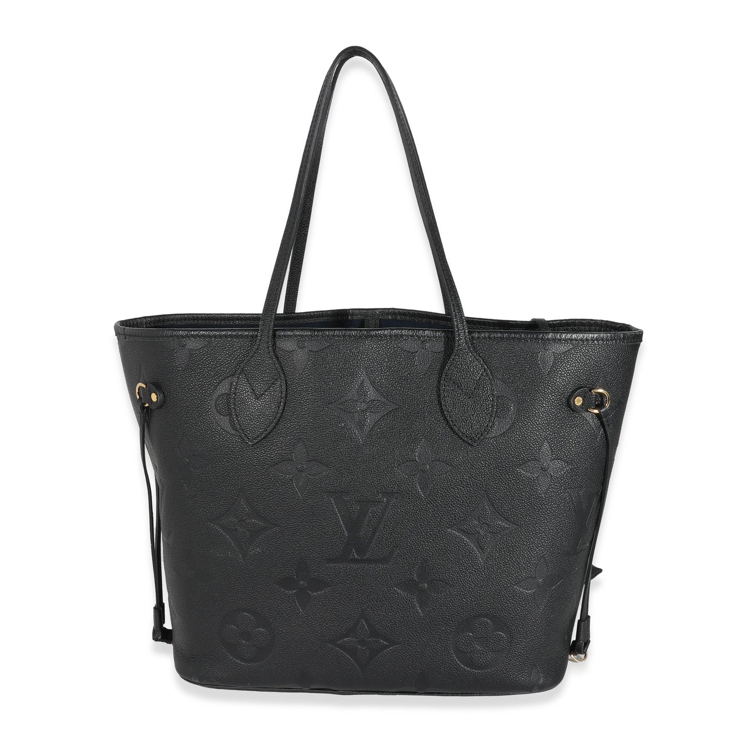 Louis Vuitton  Black Empreinte Neverfull MM