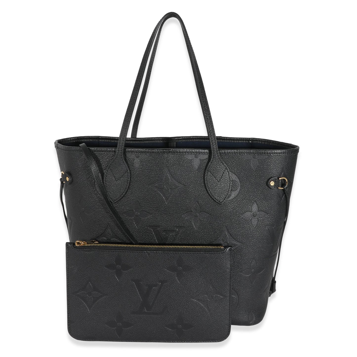 Louis Vuitton  Black Empreinte Neverfull MM