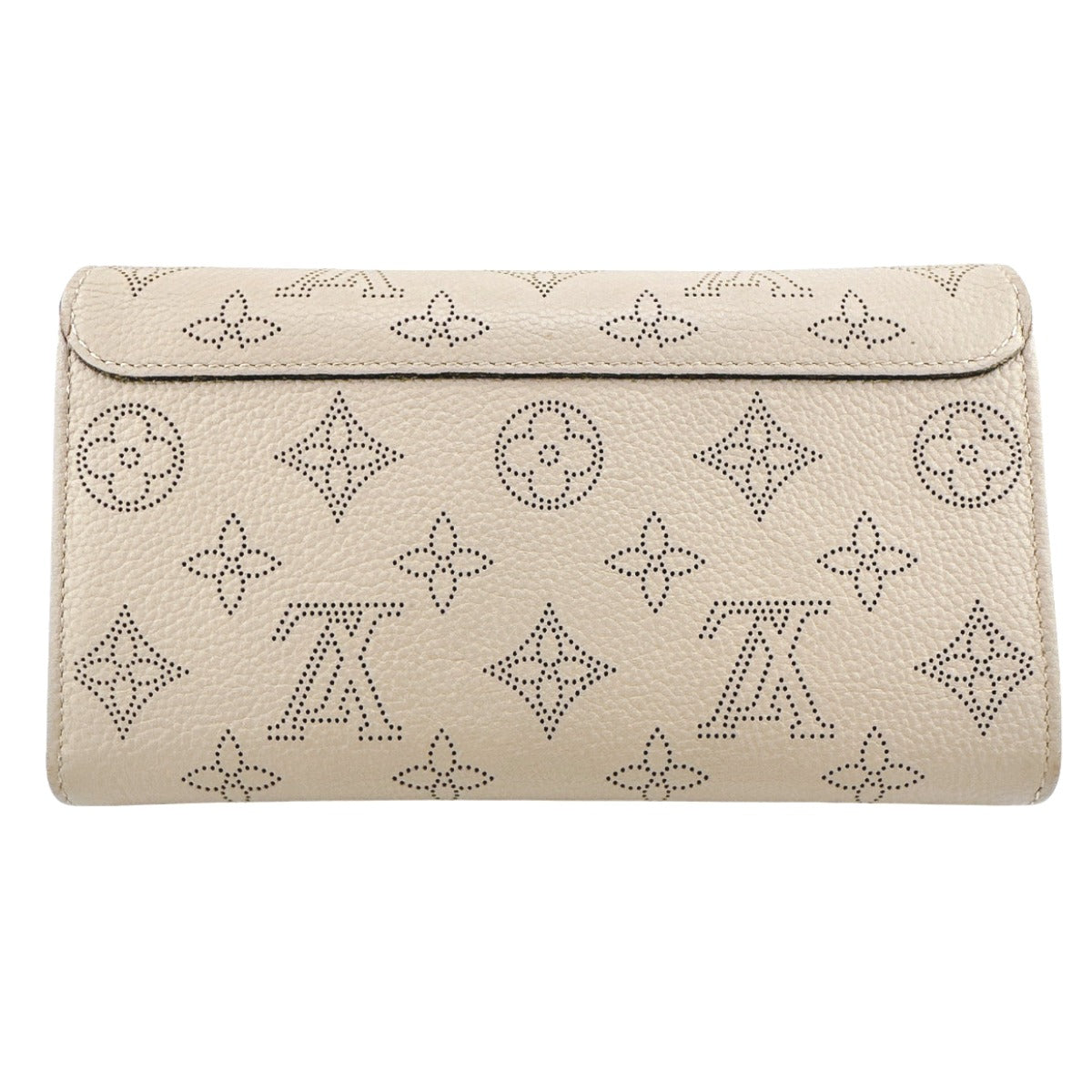 LOUIS VUITTON Long Wallet Purse M60144 Monogram Mahina Galle Monogram Portefeuille Iris