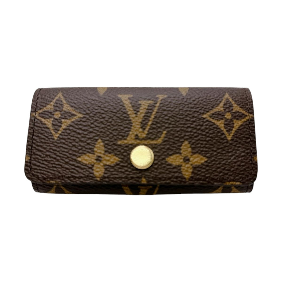 LOUIS VUITTON Key case Key holder  M69517 Monogram canvas Brown for 4 Monogram Multicles4 unisex(Unisex)