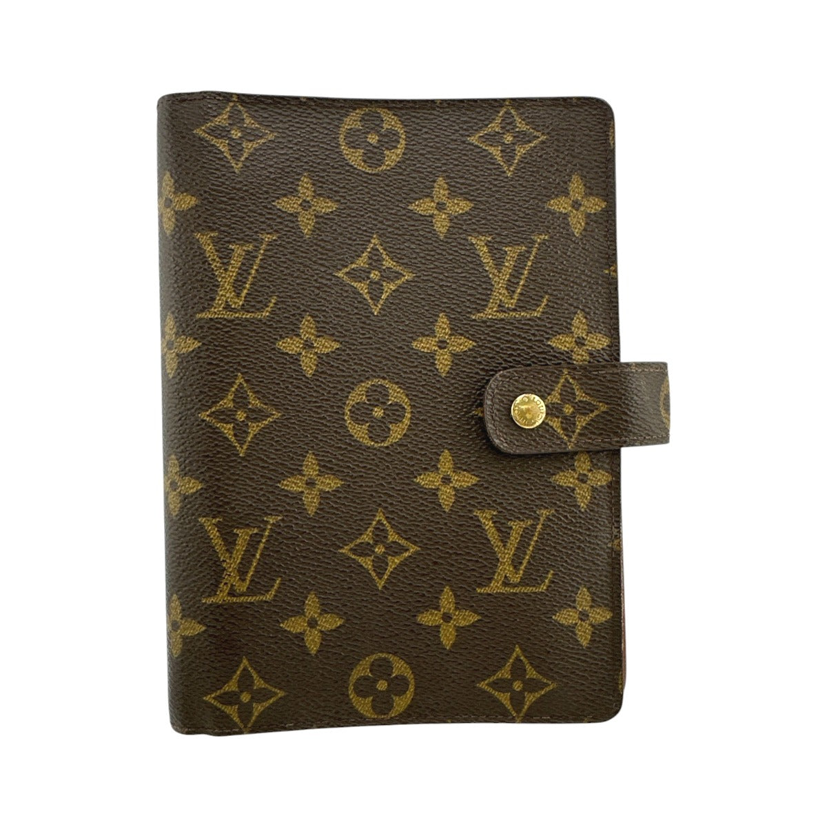 LOUIS VUITTON Notebook cover R20004 Monogram canvas Brown System notebook cover Monogram Agenda MM mens(Unisex)