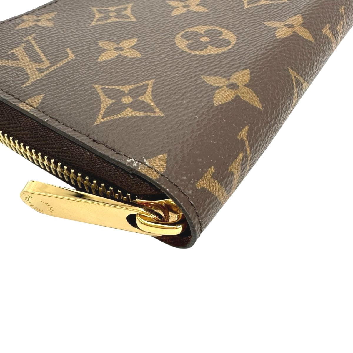 LOUIS VUITTON Long Wallet Purse M42616 Monogram canvas Brown Zip Around Monogram Zippy wallet Women