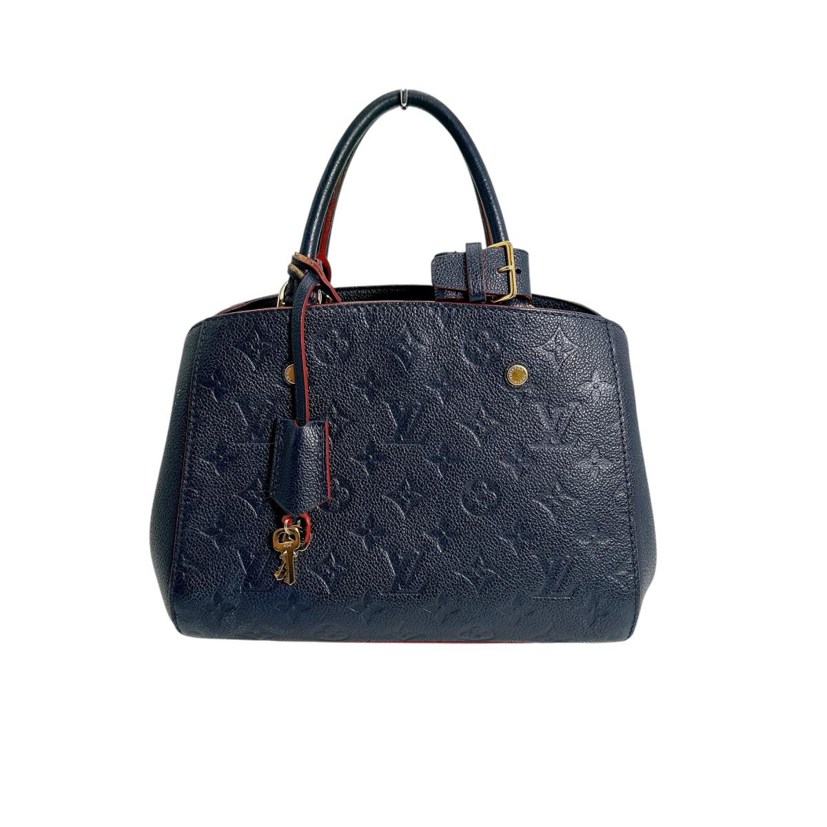 LOUIS VUITTON Shoulder Bag M42747 Monogram Ann Platt Marine Rouge Montaigne BB Ann Platt Marine Rouge Women