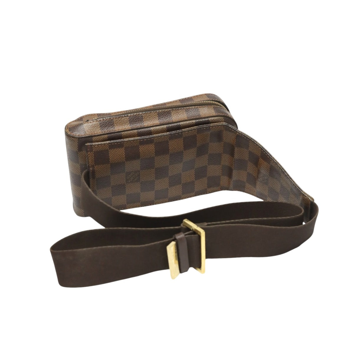 LOUIS VUITTON Sling bag N51994 Damier canvas Ebene Waist pouch Damier Geronimos unisex(Unisex)