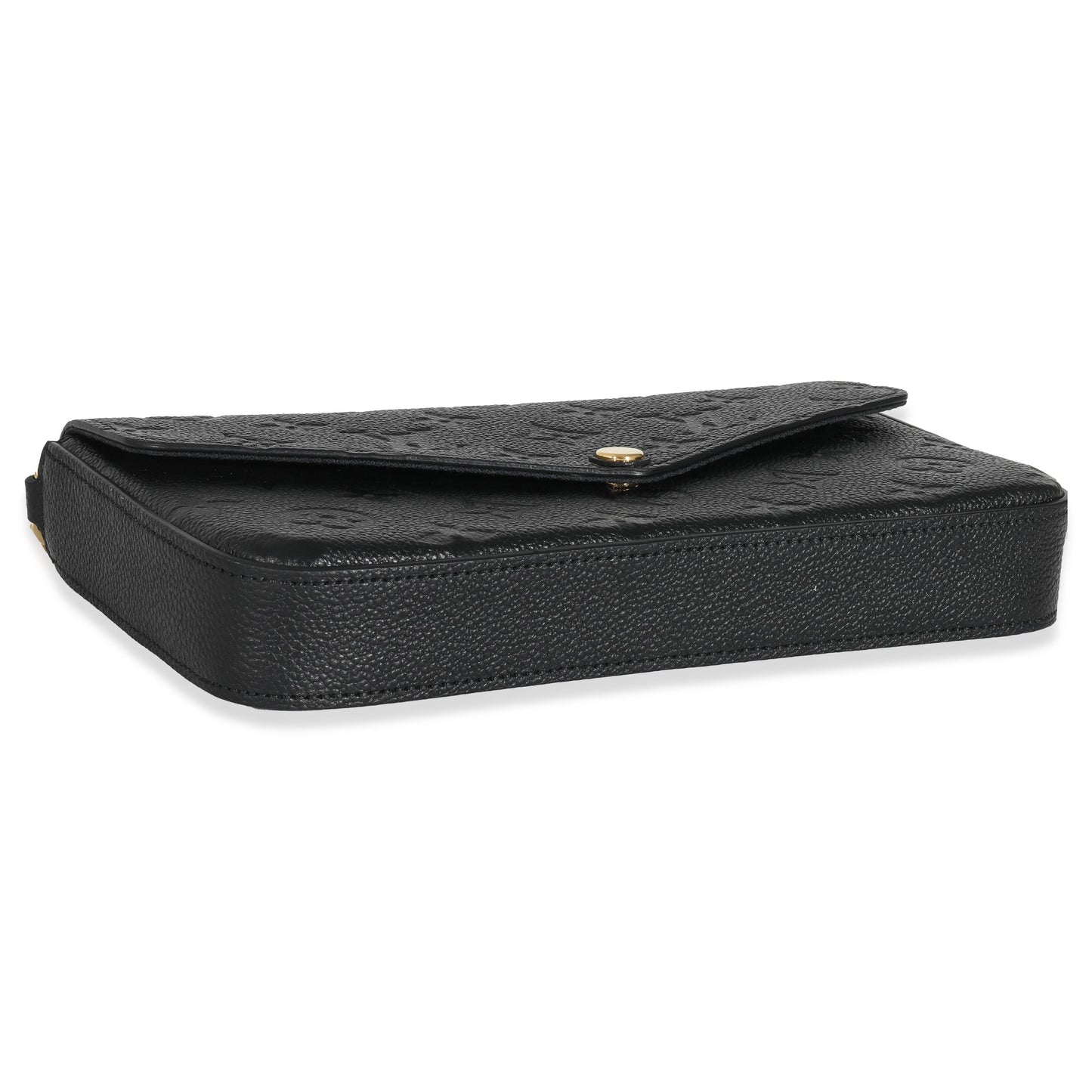 Louis Vuitton  Black Monogram Empreinte FÃ©licie Pochette