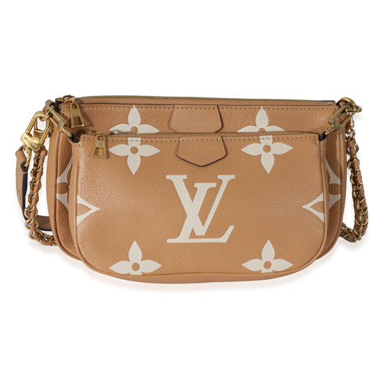 Louis Vuitton Arizona Creme Giant Empreinte Multi Pochette Accessories