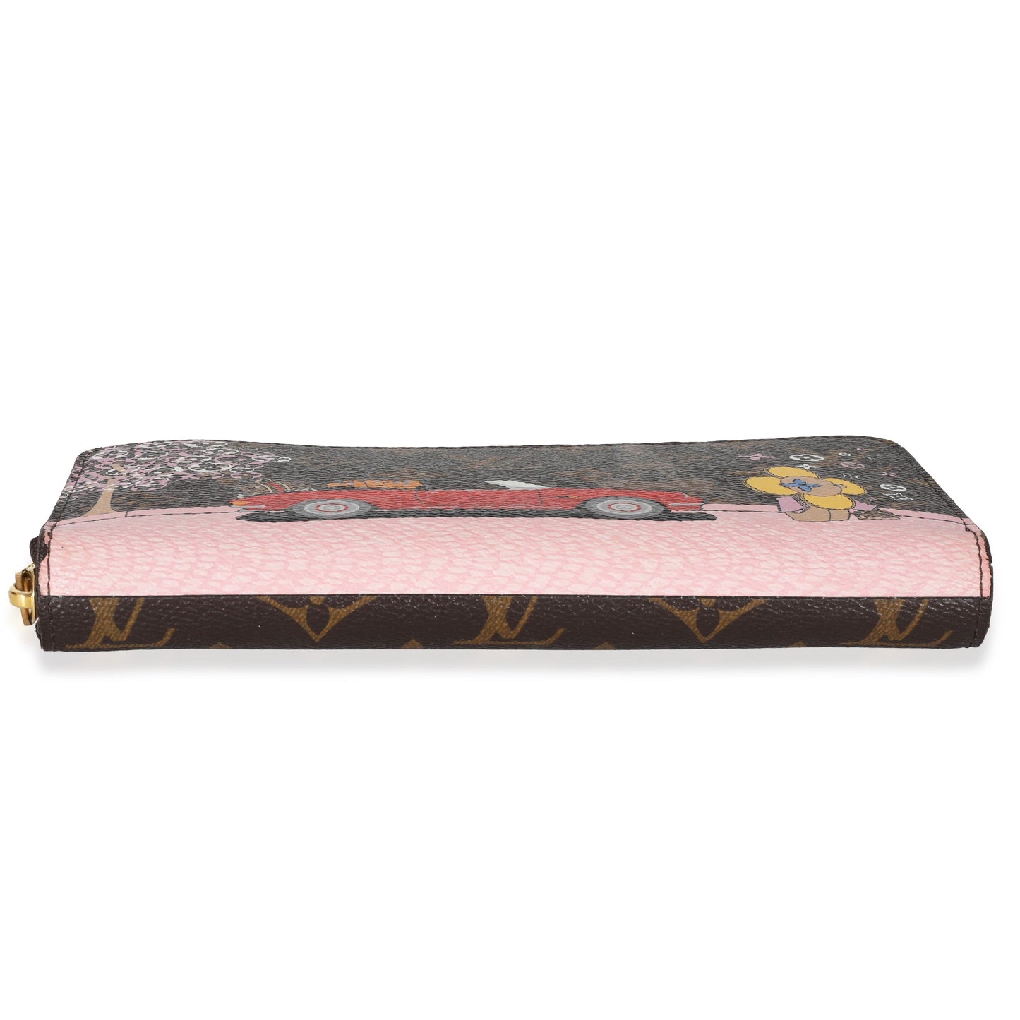 Louis Vuitton  Monogram Canvas Vivienne Christmas Animation Zippy Wallet
