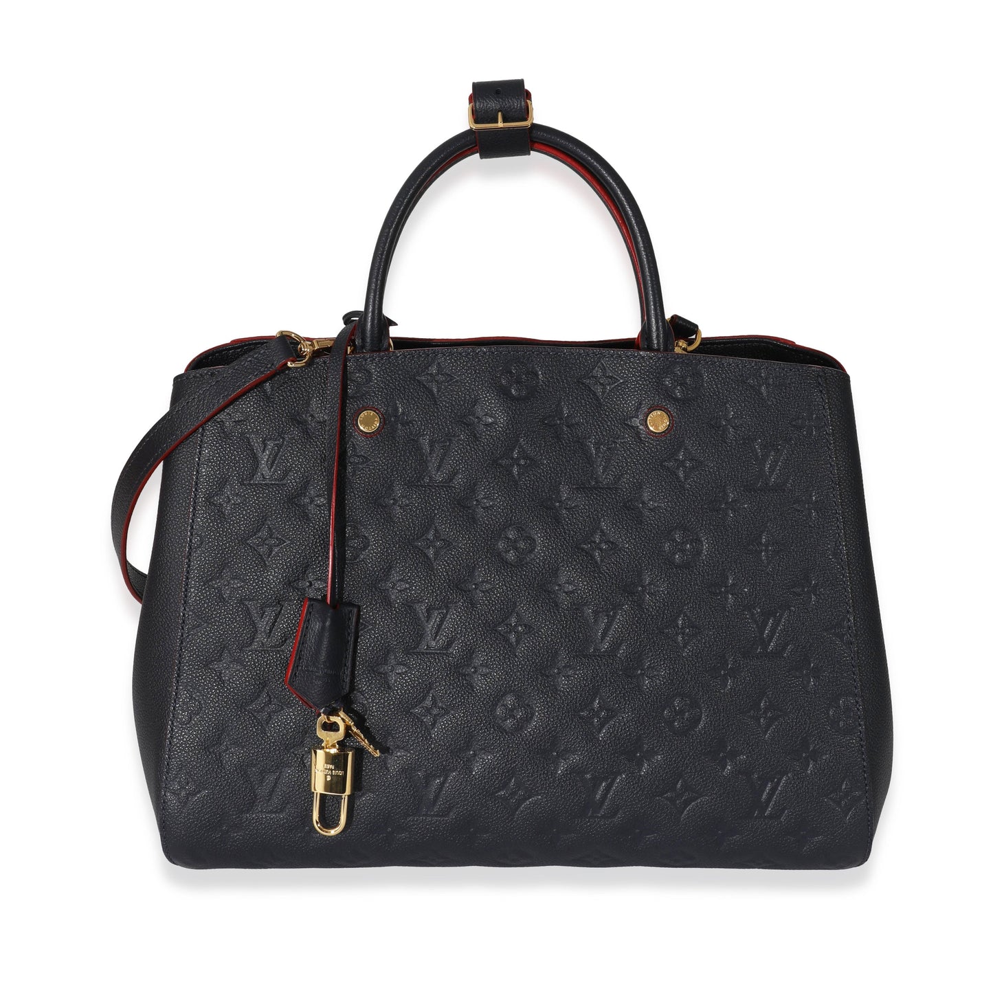 Louis Vuitton Marine Rouge Empreinte Montaigne GM