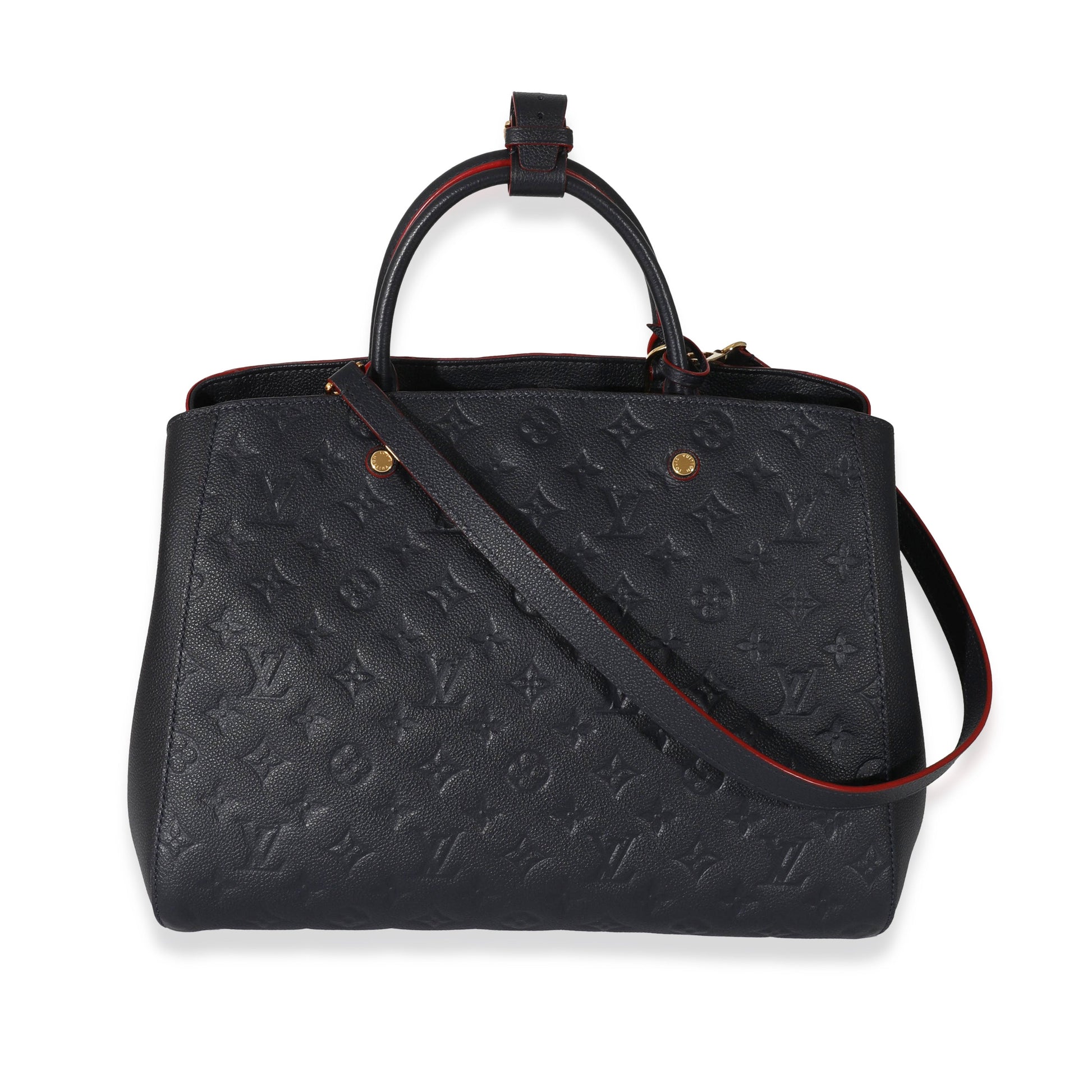 Louis Vuitton Marine Rouge Empreinte Montaigne GM
