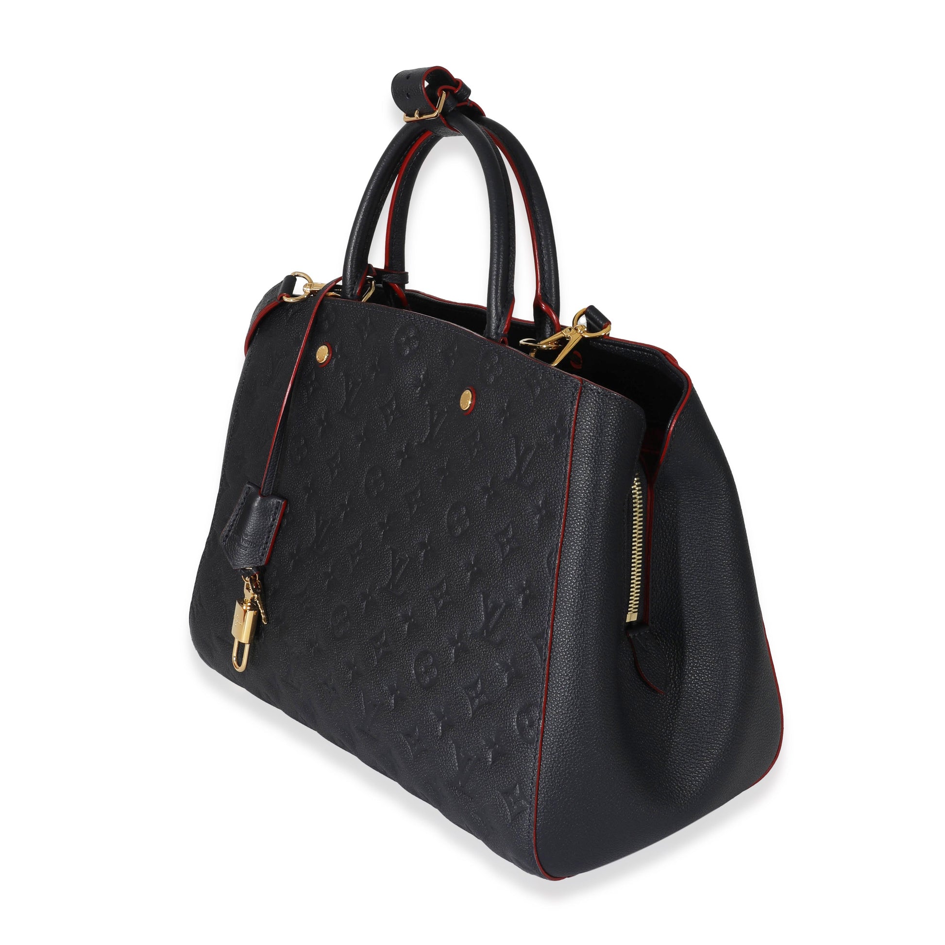 Louis Vuitton Marine Rouge Empreinte Montaigne GM