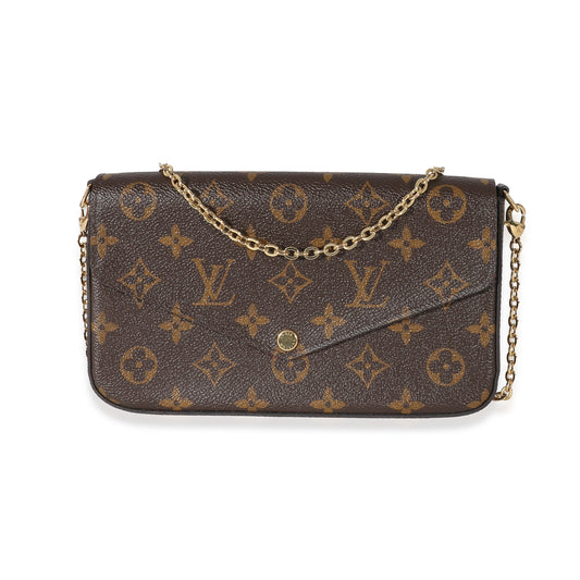 Louis Vuitton Fuchsia Monogram Canvas Pochette Félicie