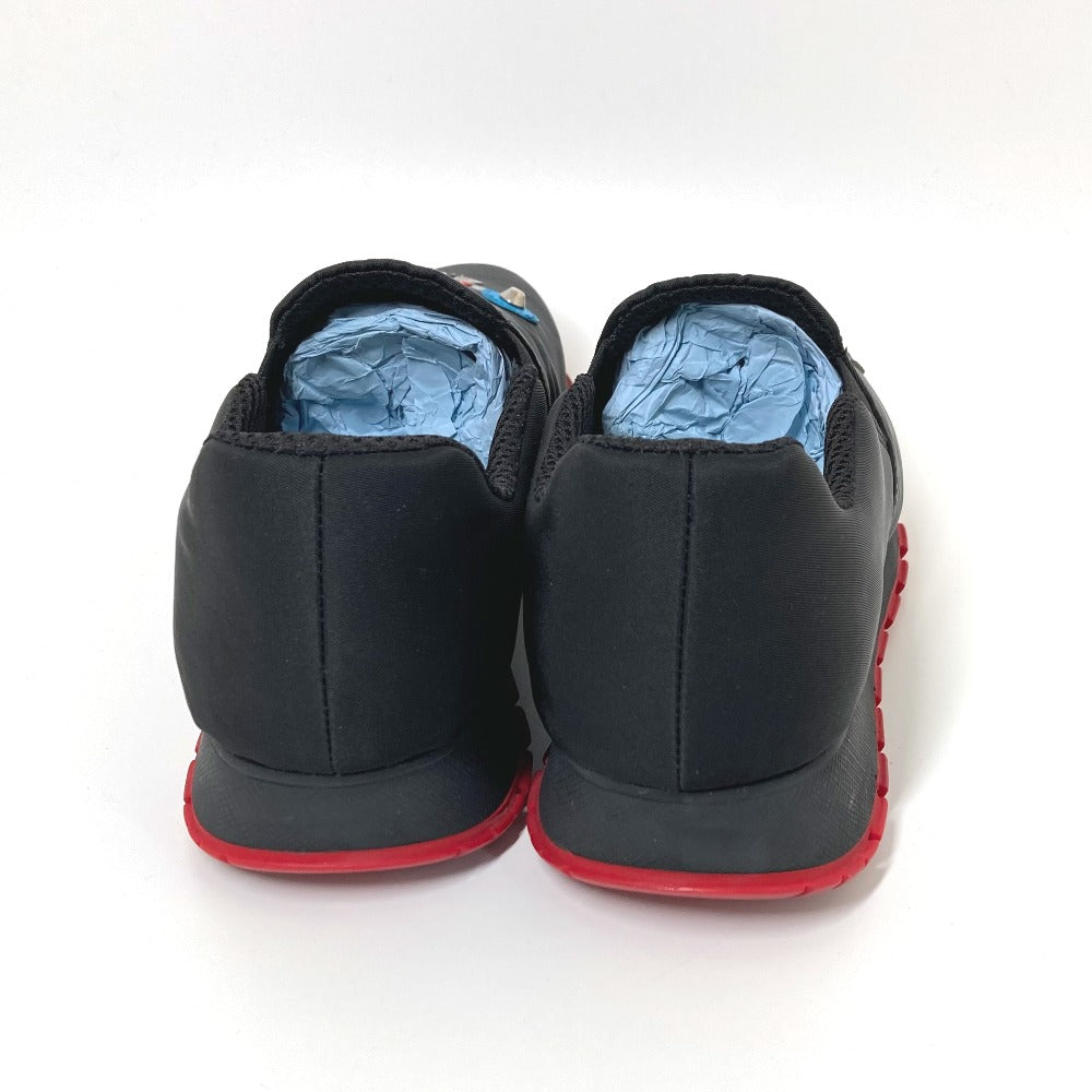 PRADA Slip-on Nylon black Shoes Sneakers robot Women 35