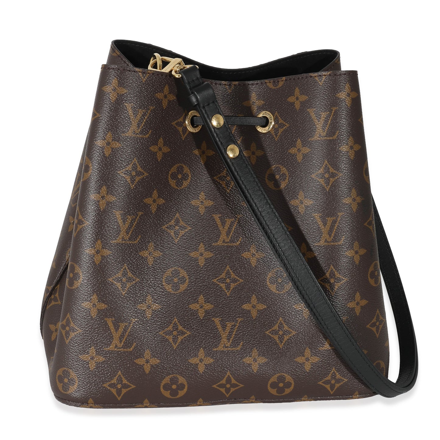 Louis Vuitton  Black Monogram Canvas NÃ©oNoÃ© MM