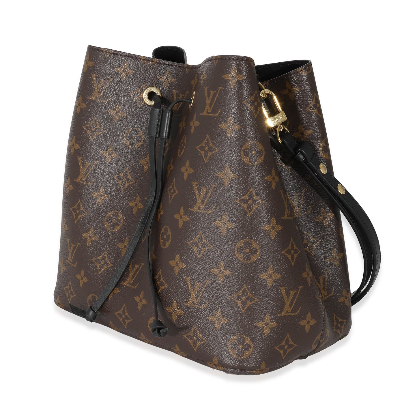 Louis Vuitton  Black Monogram Canvas NÃ©oNoÃ© MM