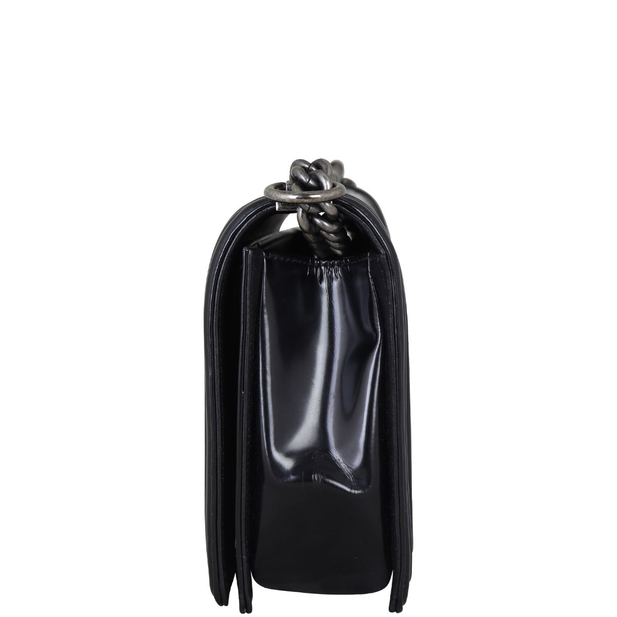 Chanel Boy Old Medium Glazed | Silver Hardware