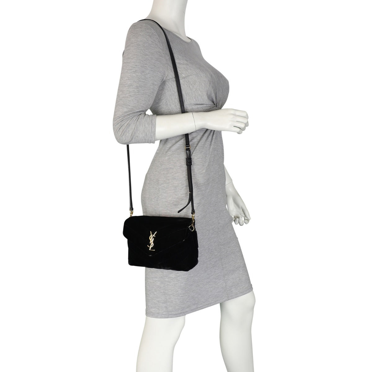 Saint Laurent Toy Loulou Velvet