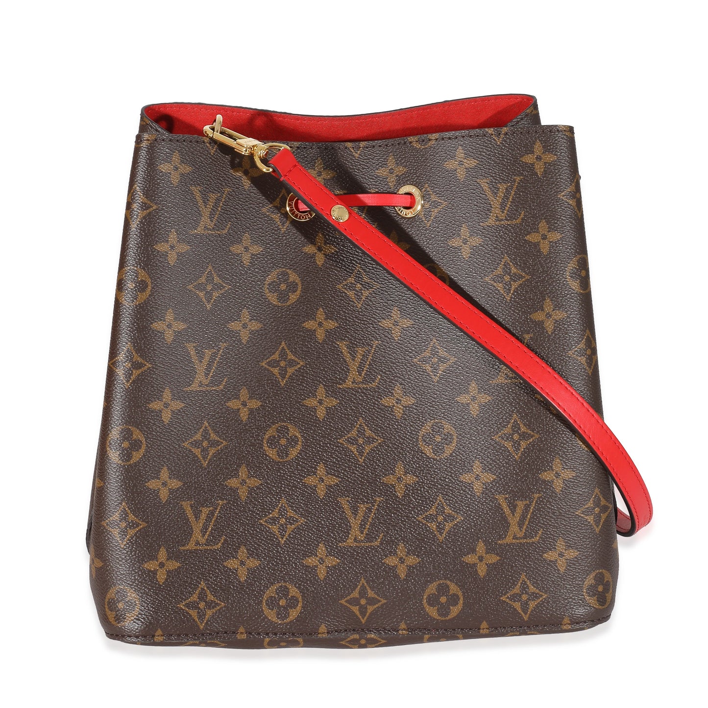Louis Vuitton  Coquelicot Monogram Canvas NÃ©oNoÃ© MM