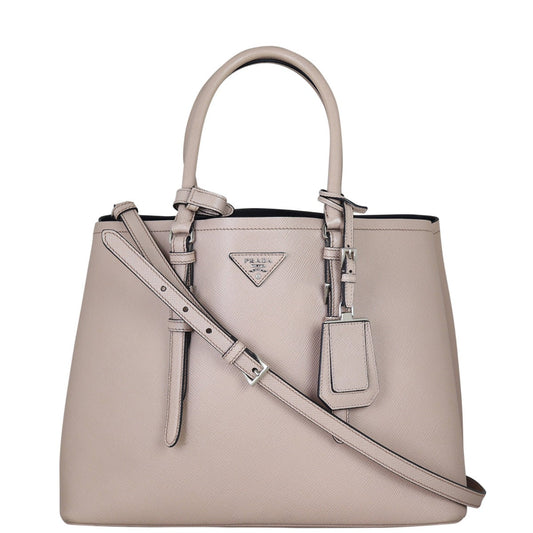 Prada Saffiano Cuir Double Bag Large
