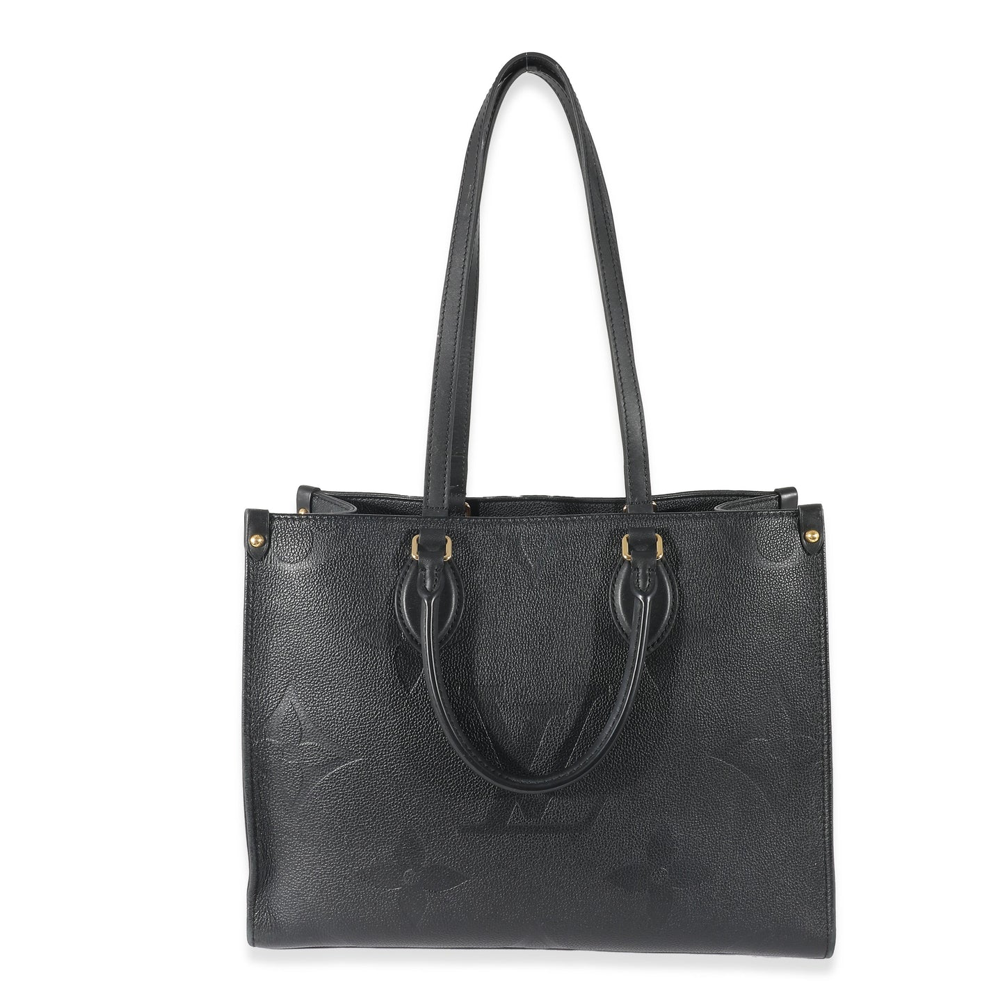 Louis Vuitton Black Monogram Empreinte Giant Onthego MM