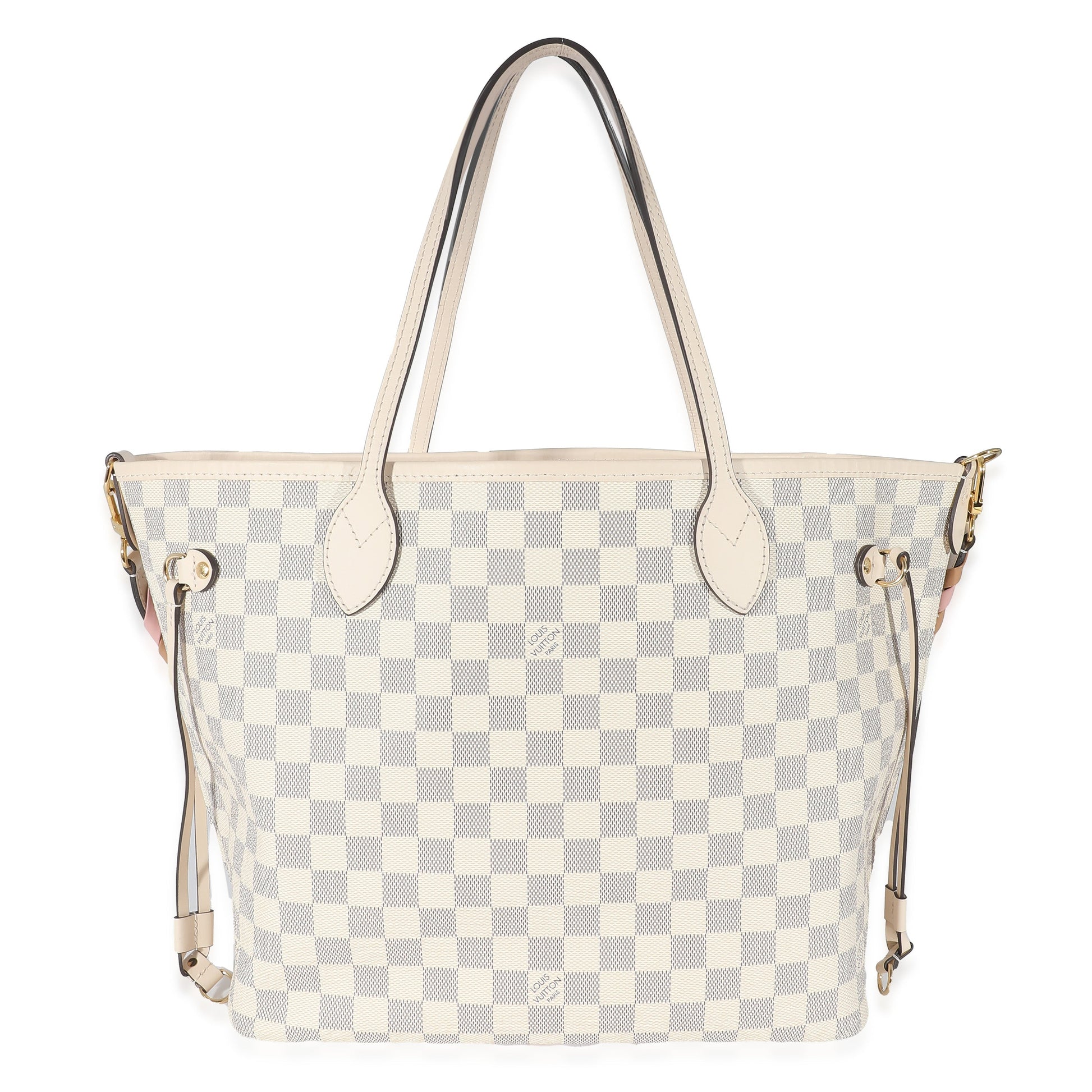 Louis Vuitton Damier Azur Canvas Braided Neverfull MM