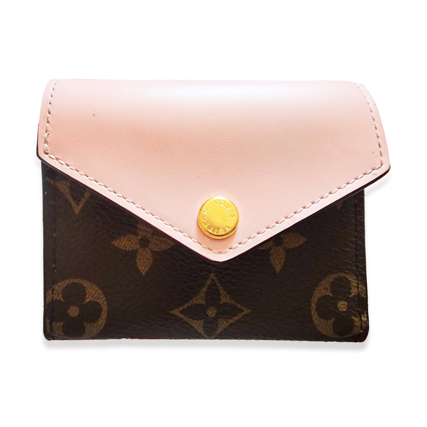 Louis Vuitton  Rose Ballerine Monogram Canvas ZoÃ© Wallet