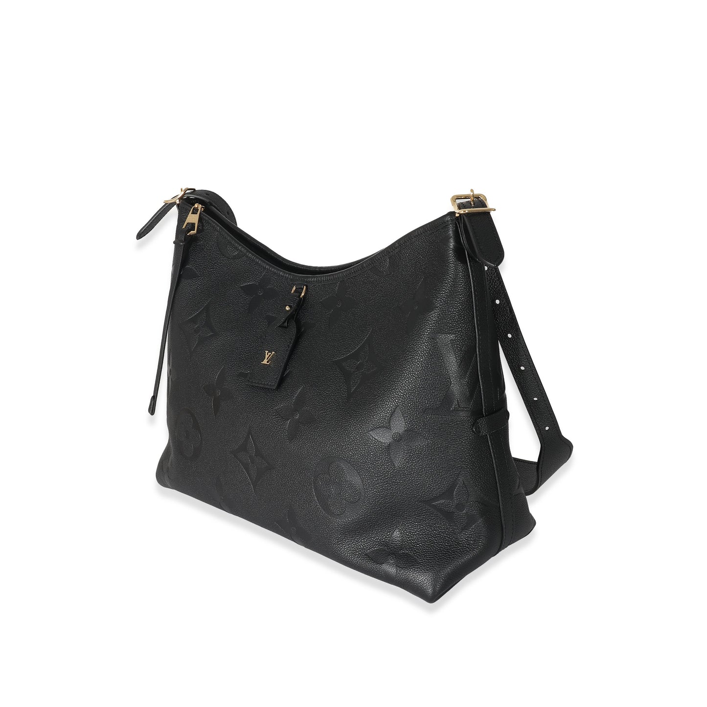 Louis Vuitton Black Monogram Empreinte Carryall MM