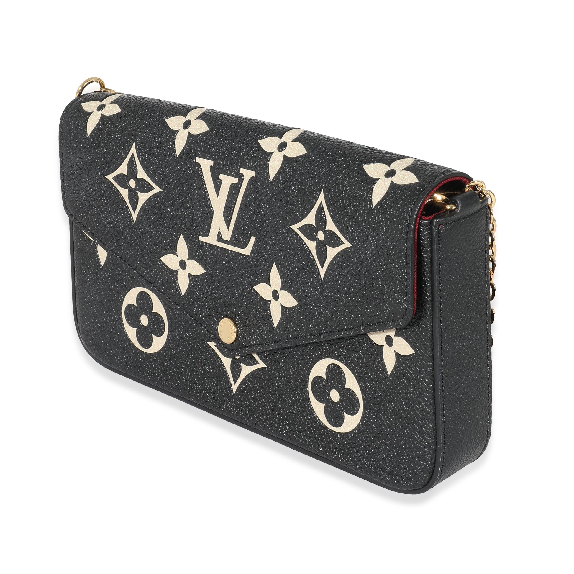 Louis Vuitton Bicolor Monogram Empreinte Félicie Pochette