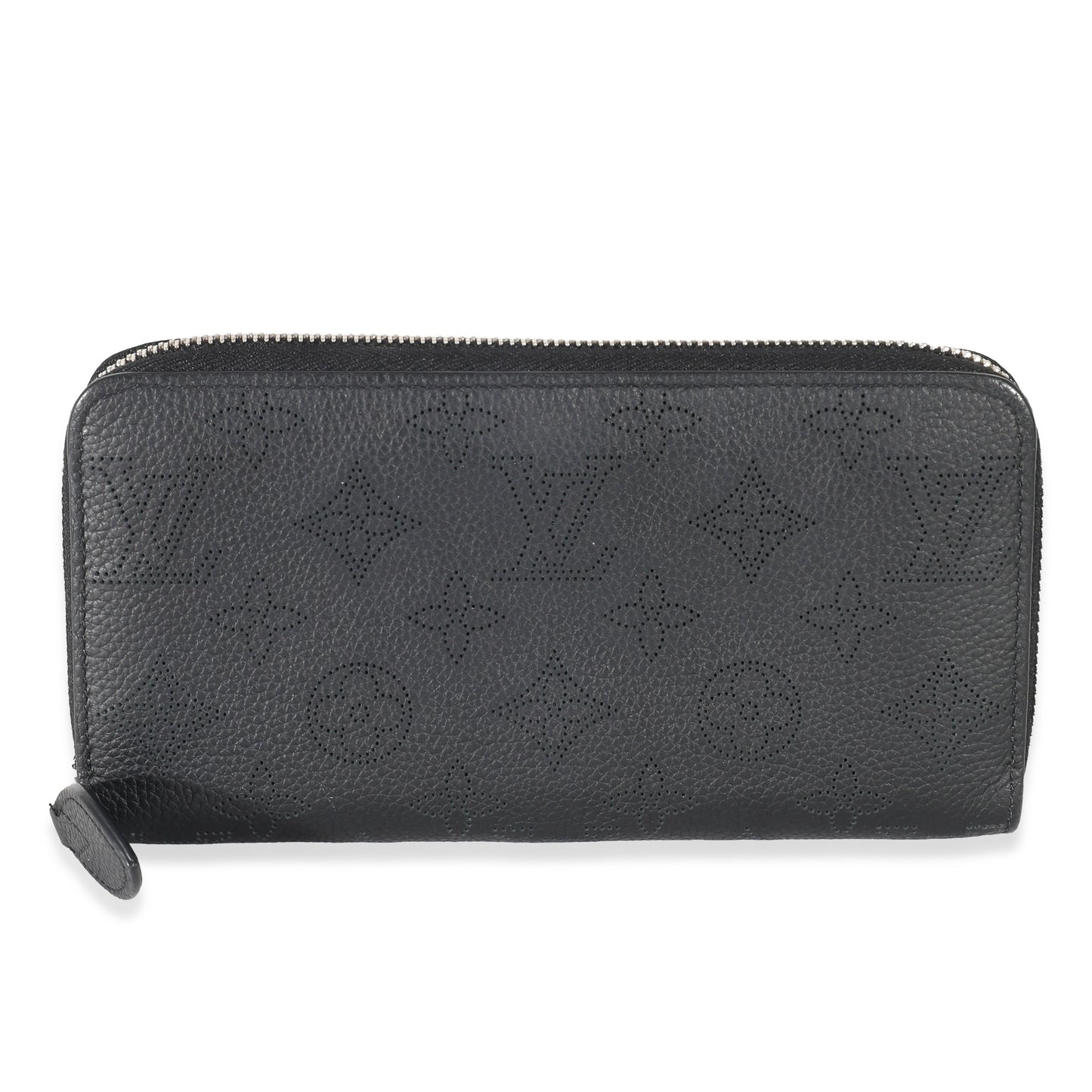 Louis Vuitton  Black Mahina Zippy Wallet