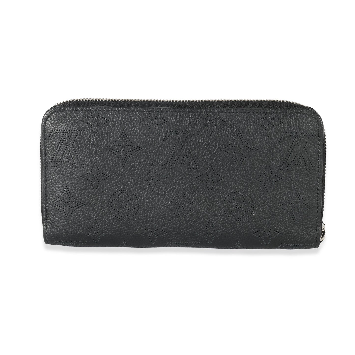 Louis Vuitton  Black Mahina Zippy Wallet