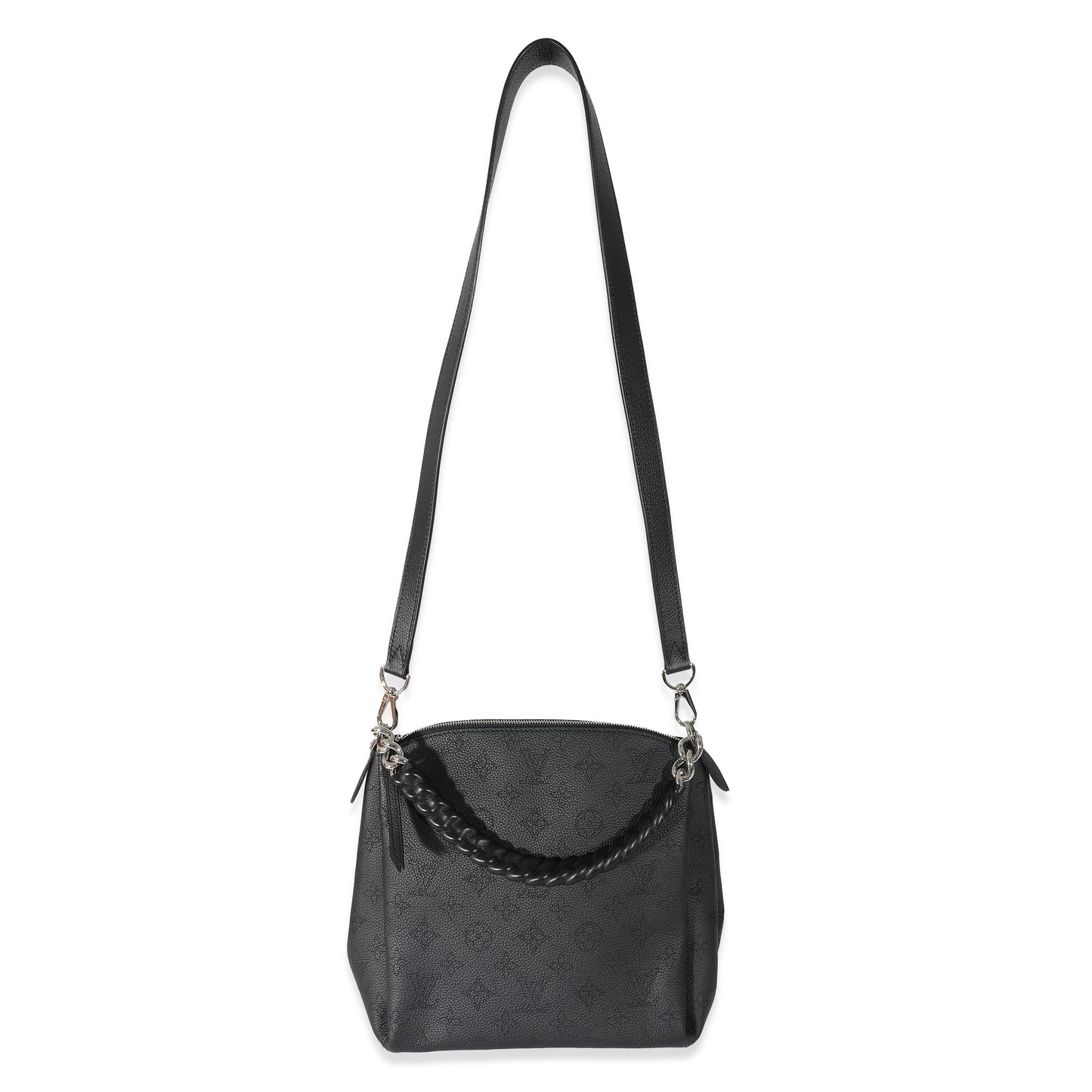 Louis Vuitton Black Mahina Babylone Chain BB