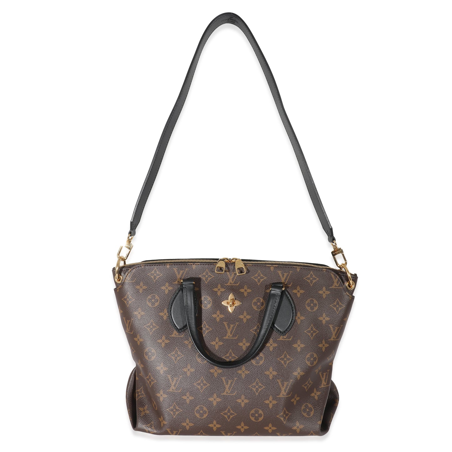 Louis Vuitton  Monogram Canvas Flower Zipped Tote