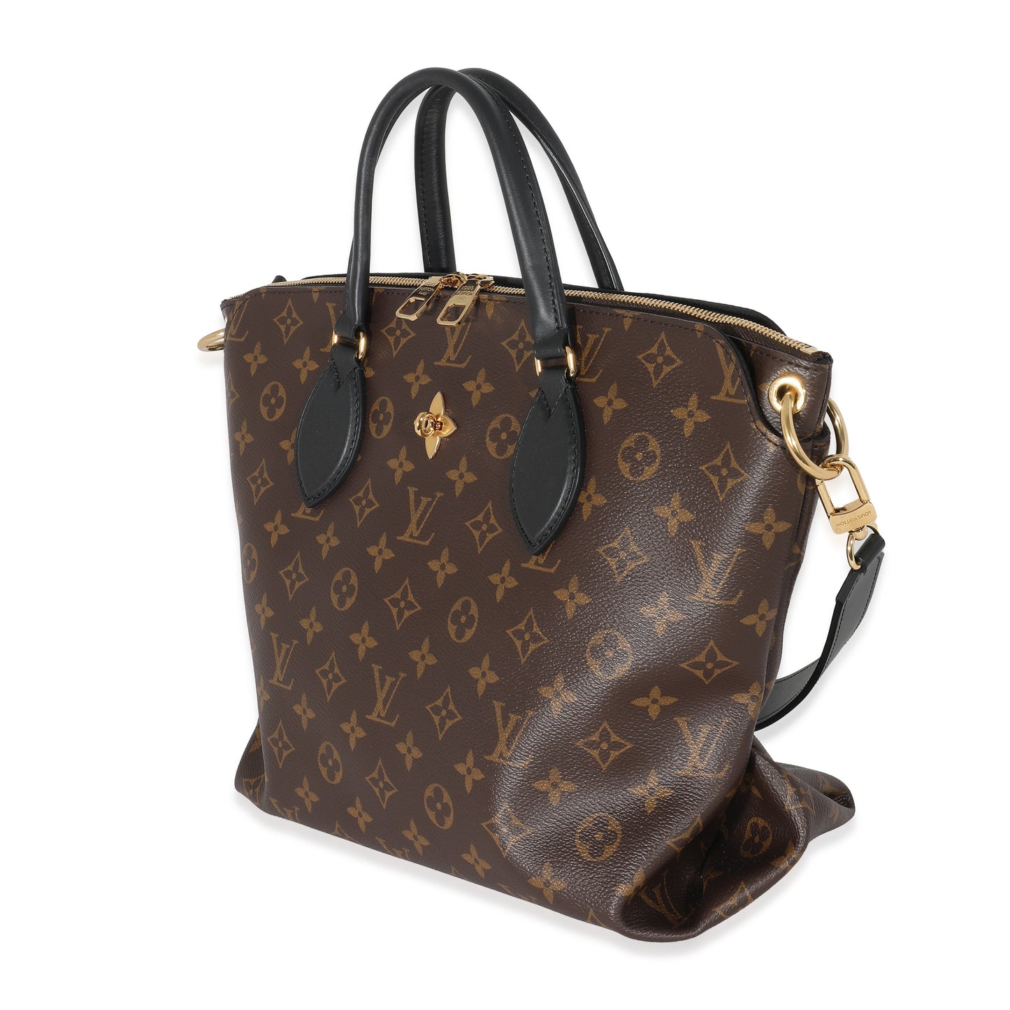 Louis Vuitton  Monogram Canvas Flower Zipped Tote