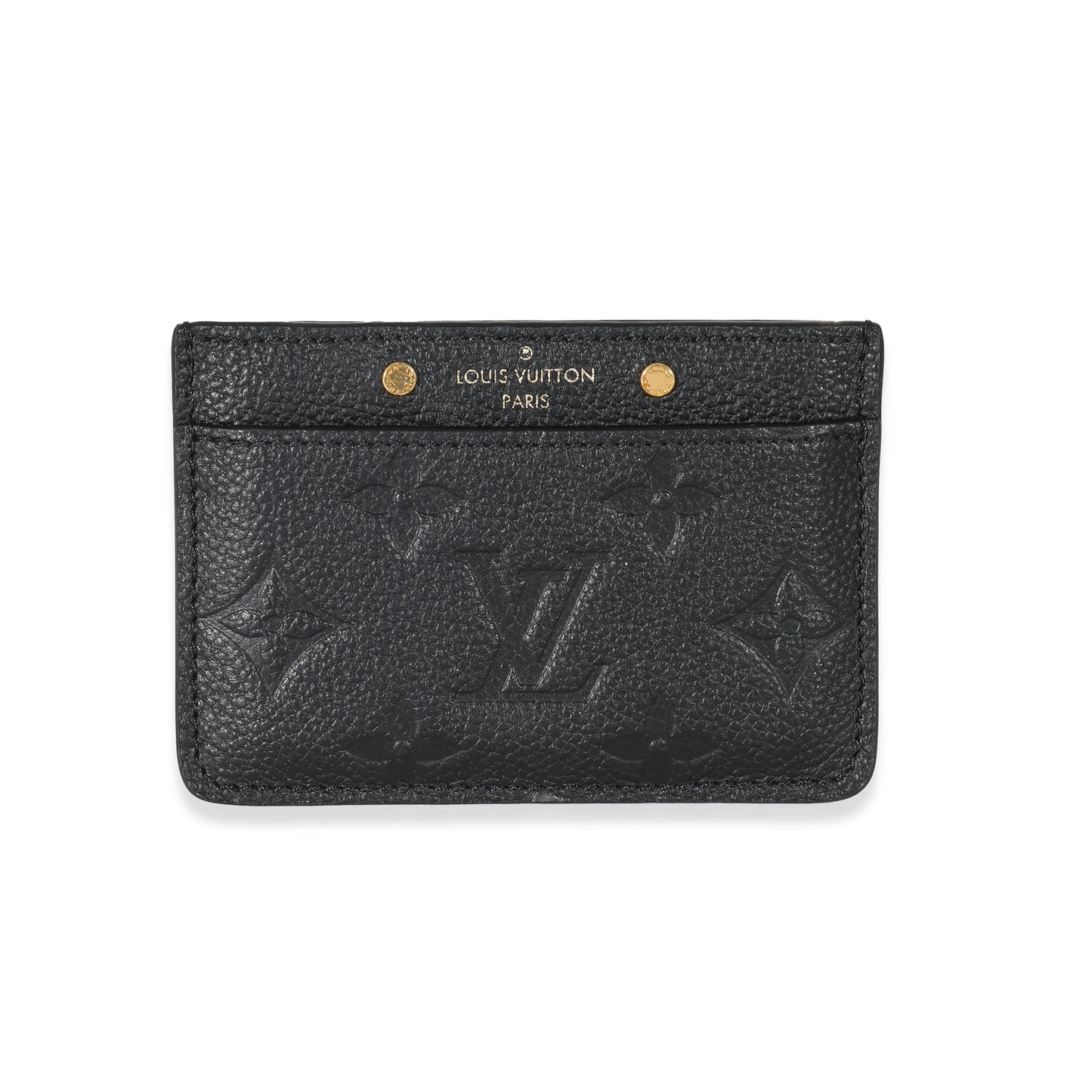 Louis Vuitton  Black Empreinte Card Holder