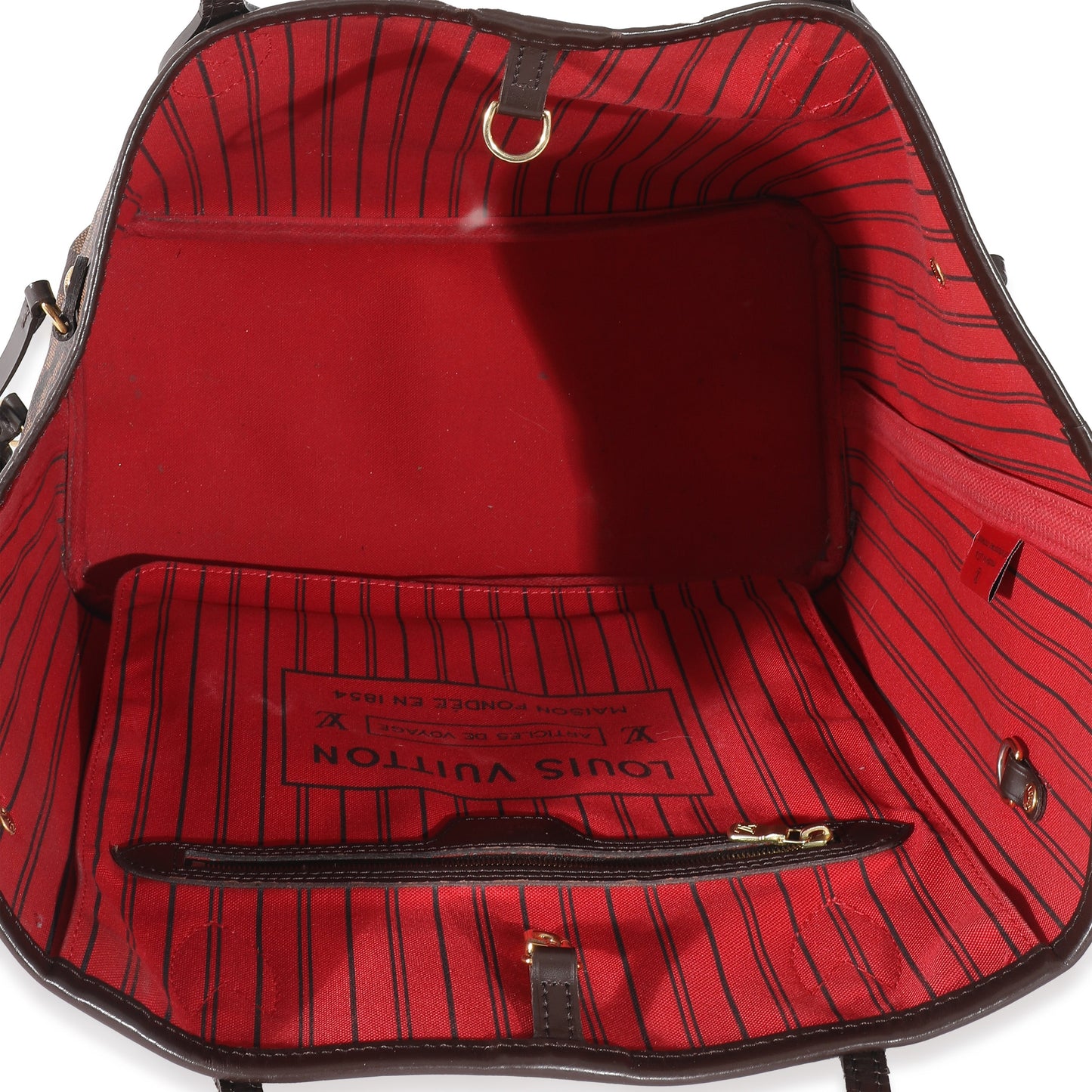 Louis Vuitton  Damier Ebene Canvas Neverfull MM