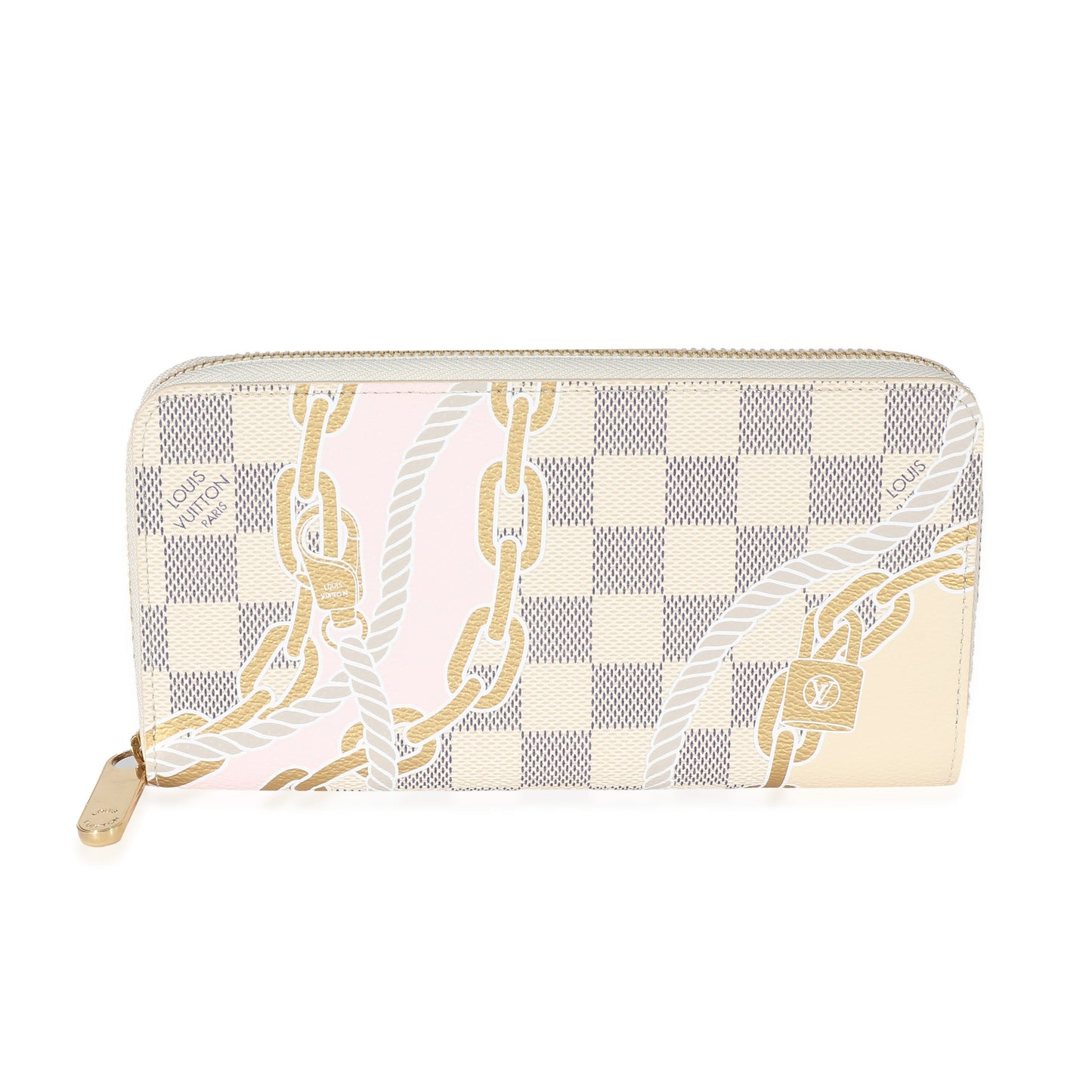 Louis Vuitton  Damier Azur Canvas Nautical Zippy Wallet