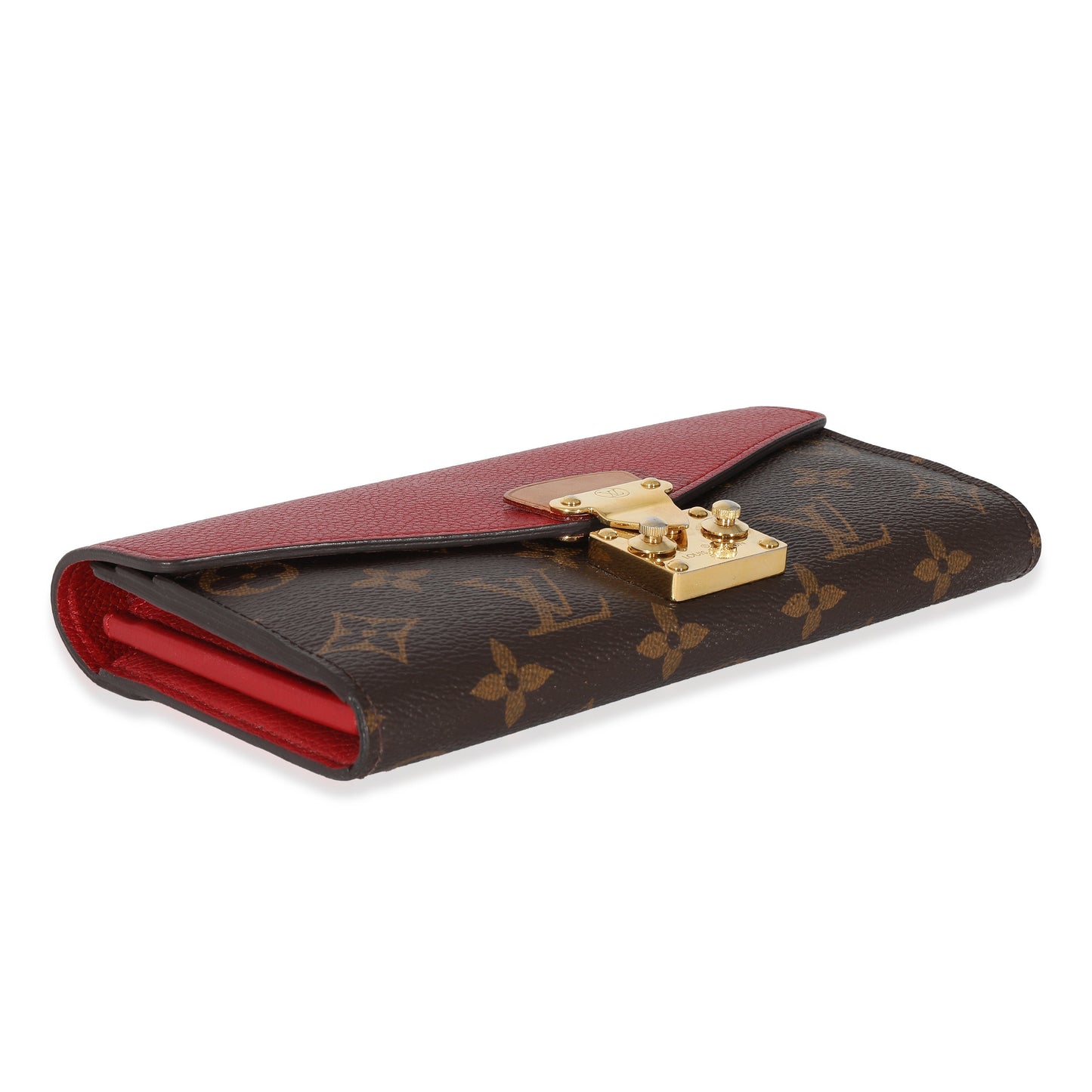 Louis Vuitton  Cherry Monogram Canvas Pallas Wallet