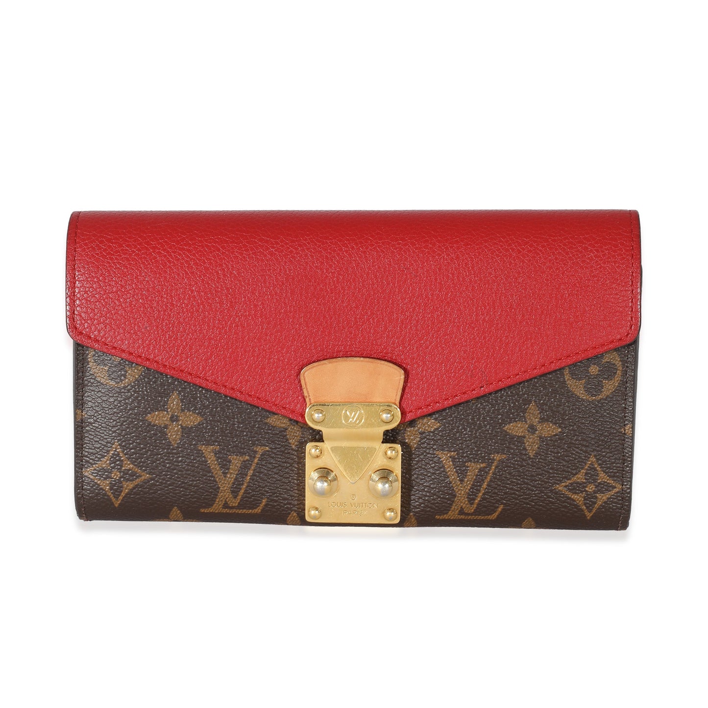 Louis Vuitton  Cherry Monogram Canvas Pallas Wallet