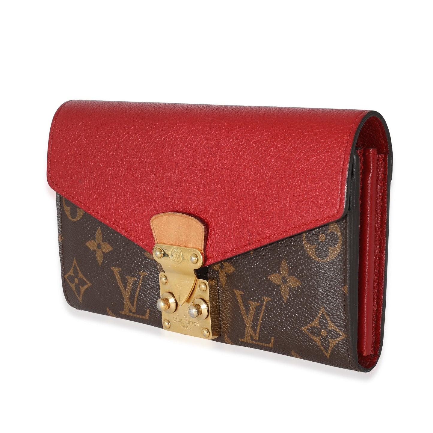 Louis Vuitton  Cherry Monogram Canvas Pallas Wallet