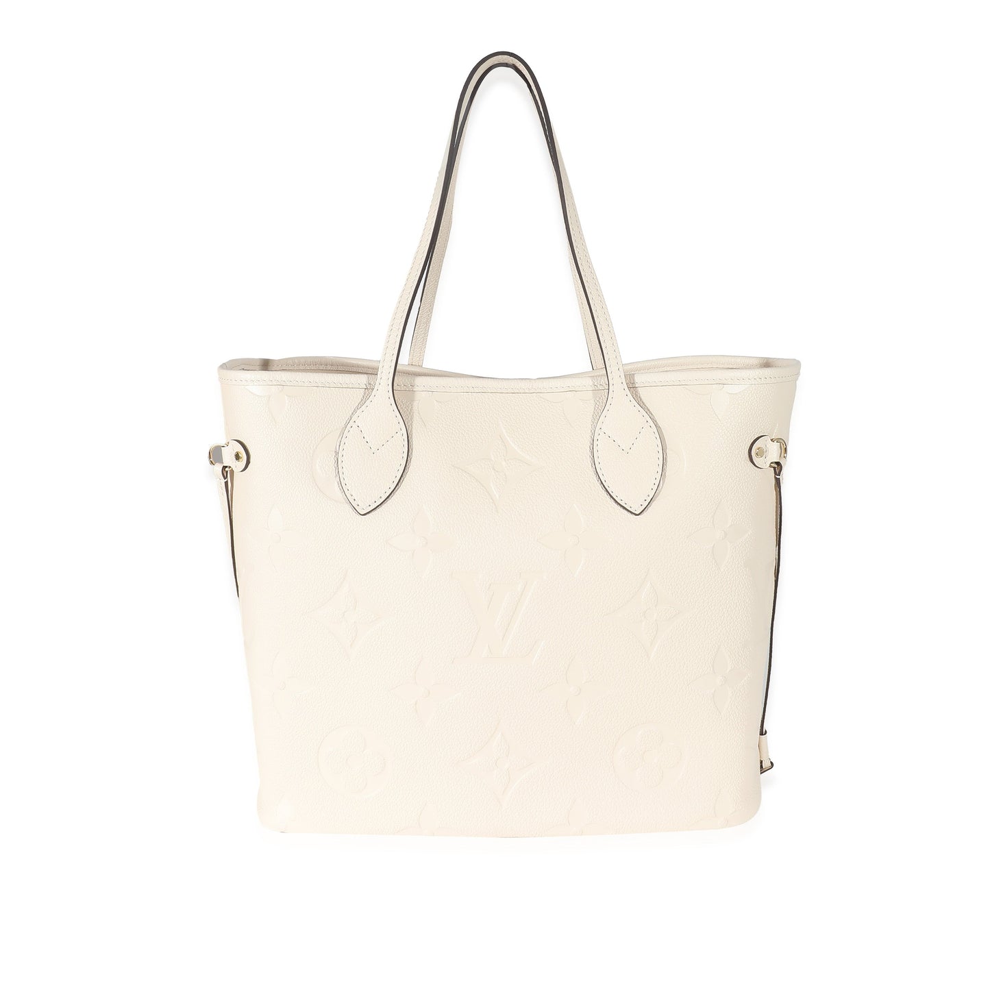 Louis Vuitton Crème Monogram Empreinte Neverfull MM