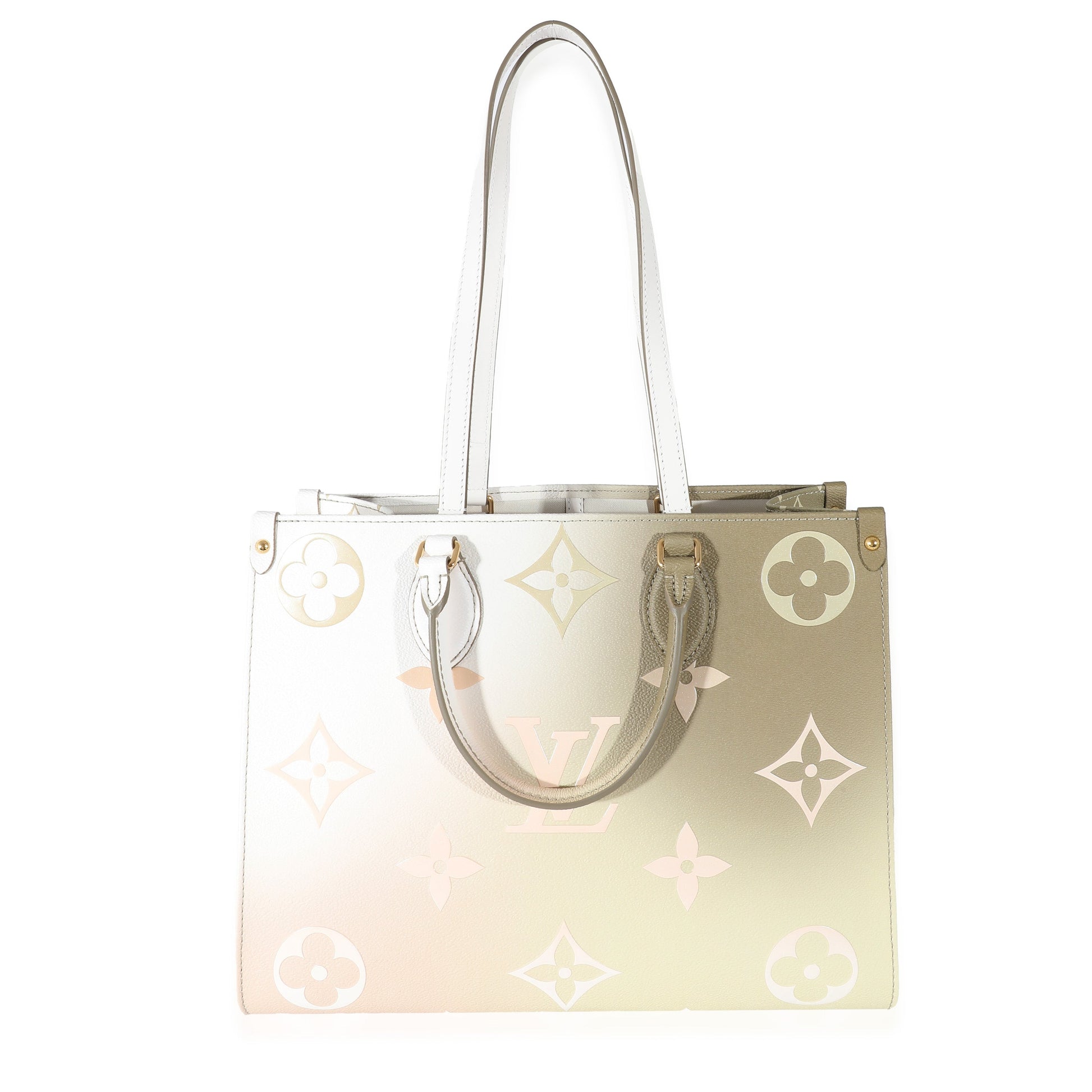 Louis Vuitton Monogram Sunset Khaki Canvas Onthego MM