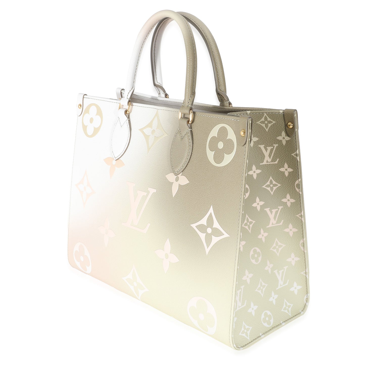 Louis Vuitton Monogram Sunset Khaki Canvas Onthego MM