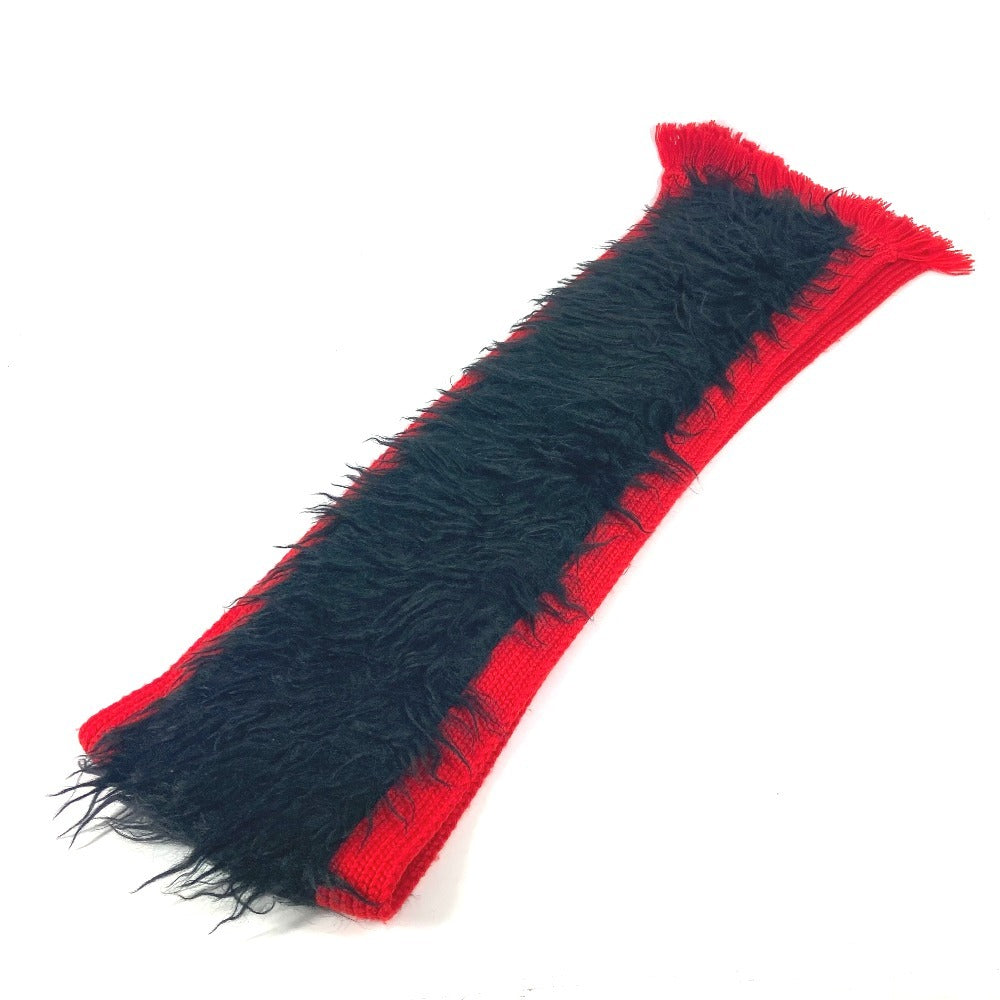 PRADA Scarf Wool, Cotton black By color unisex(Unisex)